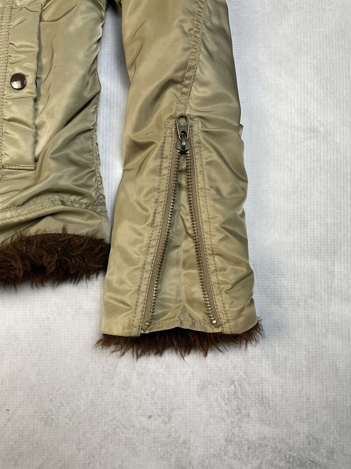 CABANE de ZUCCa AW05 Alpaca Fur Lined Rider Jacket Size US S / EU 44-46 / 1 - 8 Thumbnail