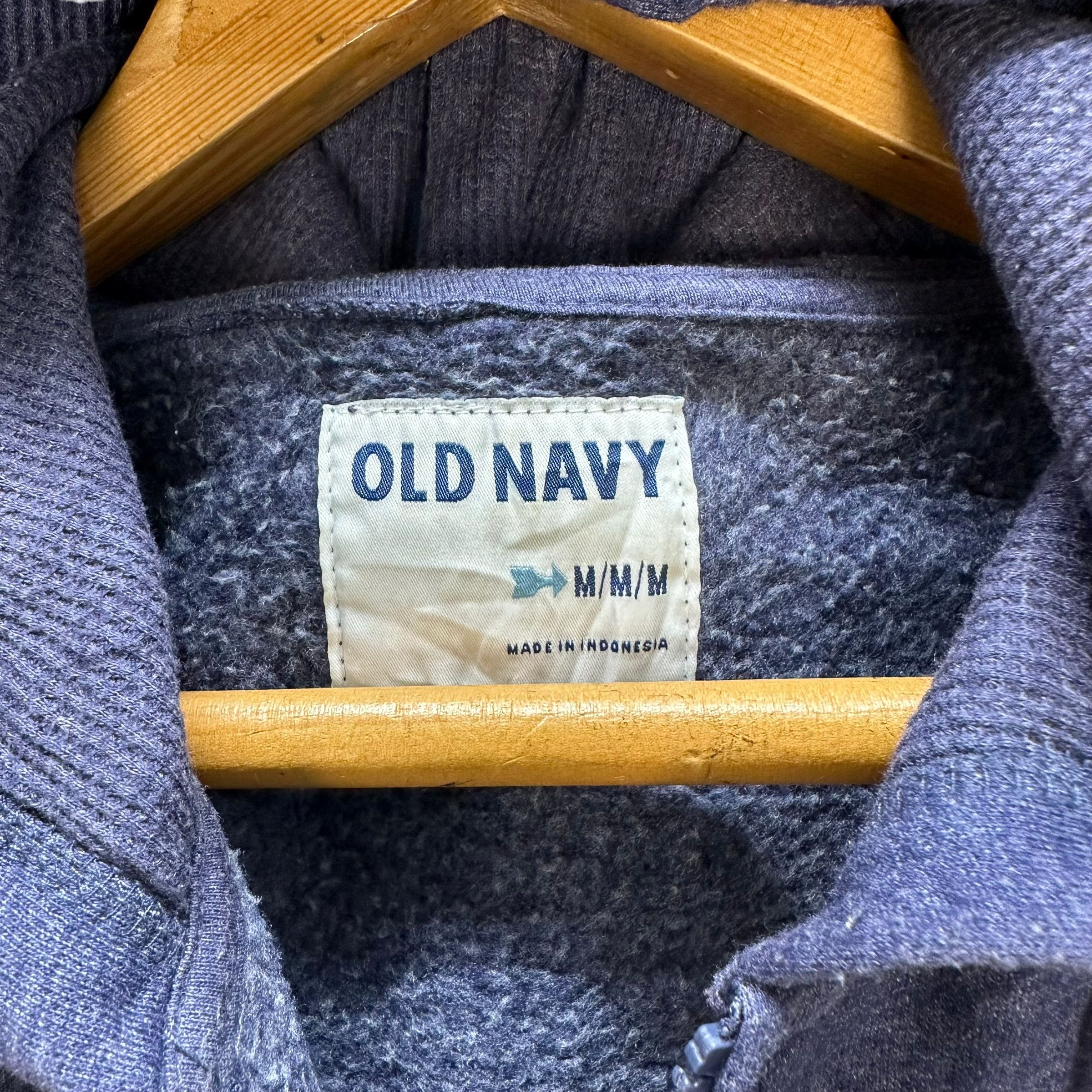 Old Navy Old Navy Spellout Big Logo Zipper Hoodies #9145-62 Size US M / EU 48-50 / 2 - 7 Thumbnail