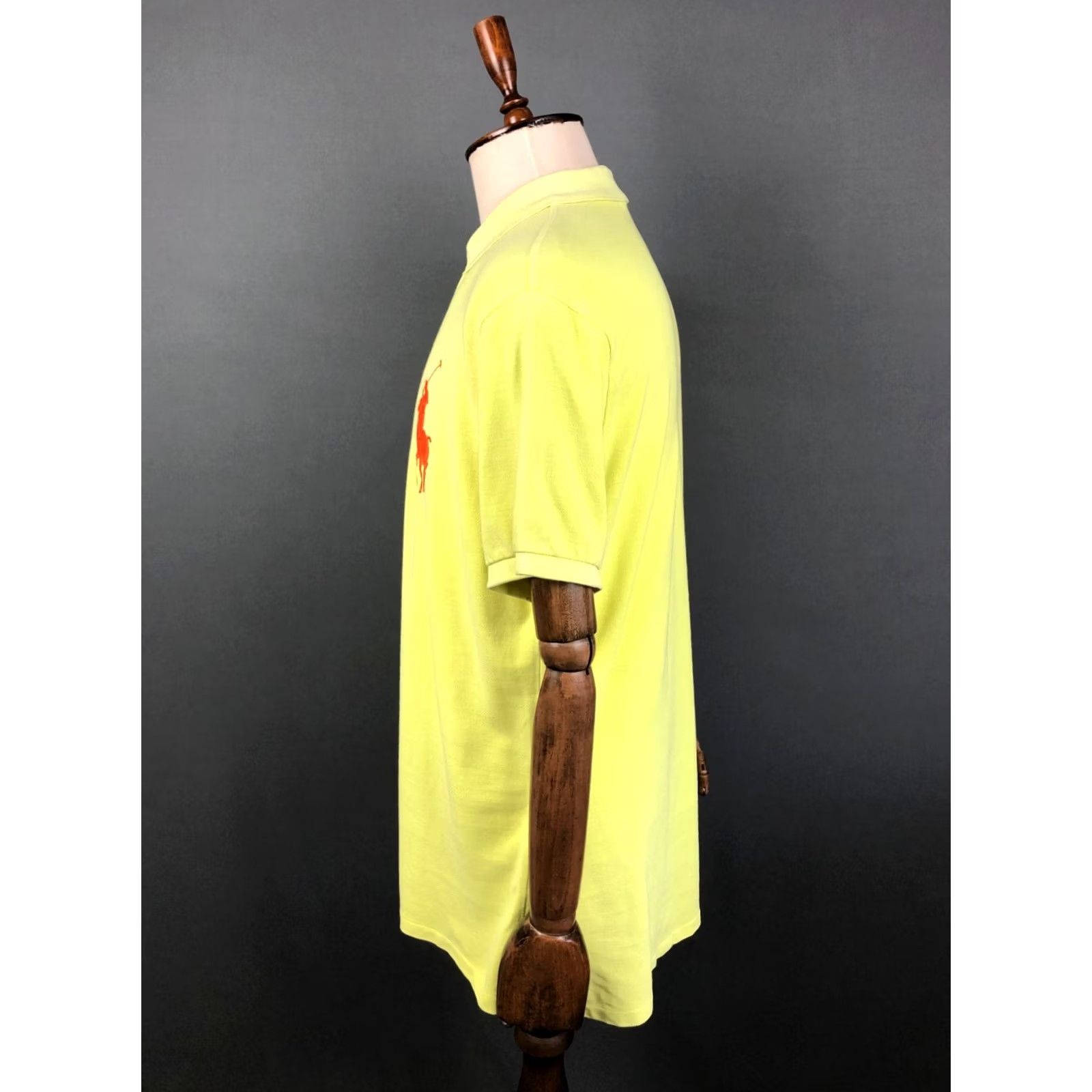 Ralph Lauren Ralph Lauren Polo Men's XL Yellow 100% Cotton Big Pony Polo Shirt Size US XL / EU 56 / 4 - 2 Thumbnail