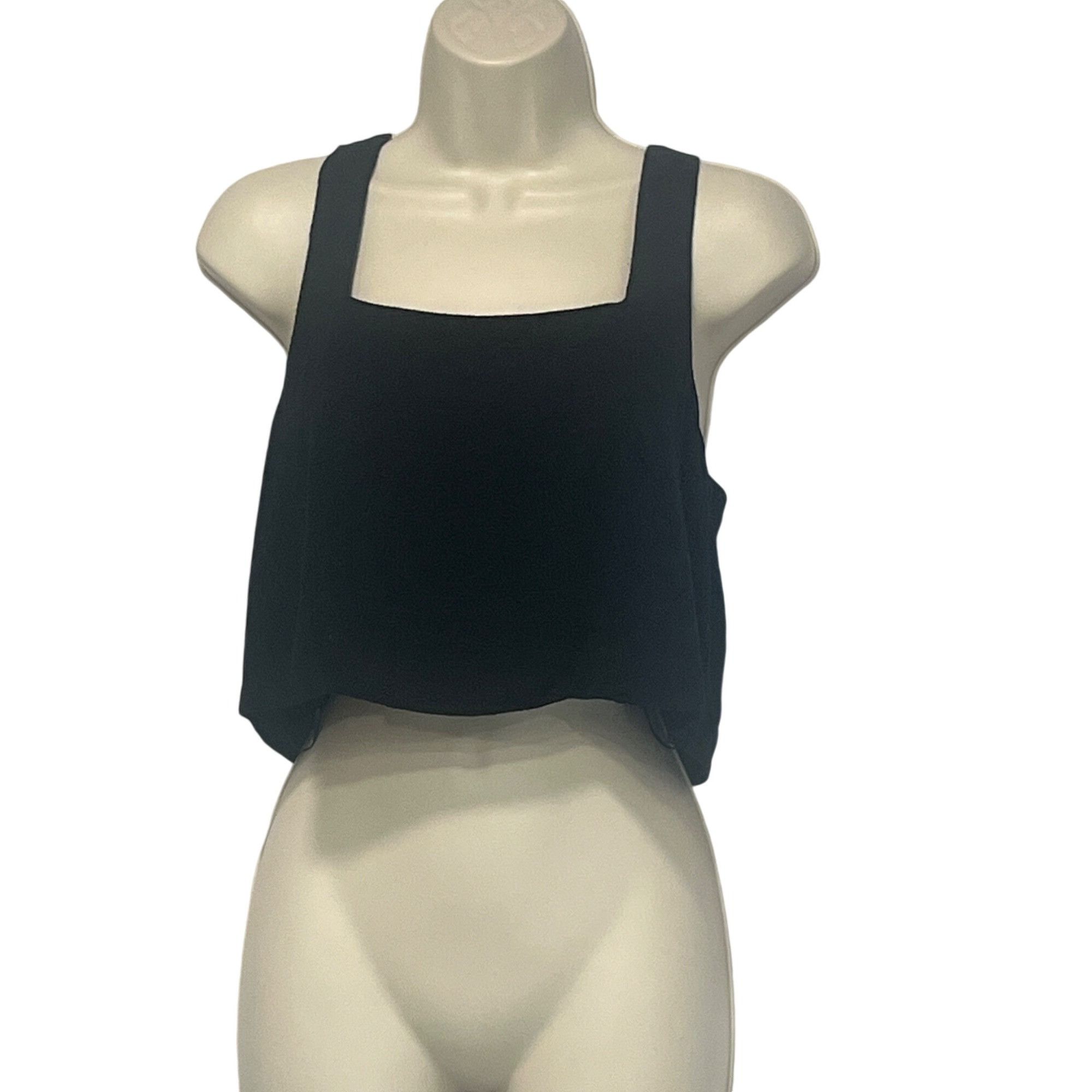 Other Petal and Pup Women's Eleanor Linen Crop Top, XS Size XS / US 0-2 / IT 36-38 - 13 Thumbnail
