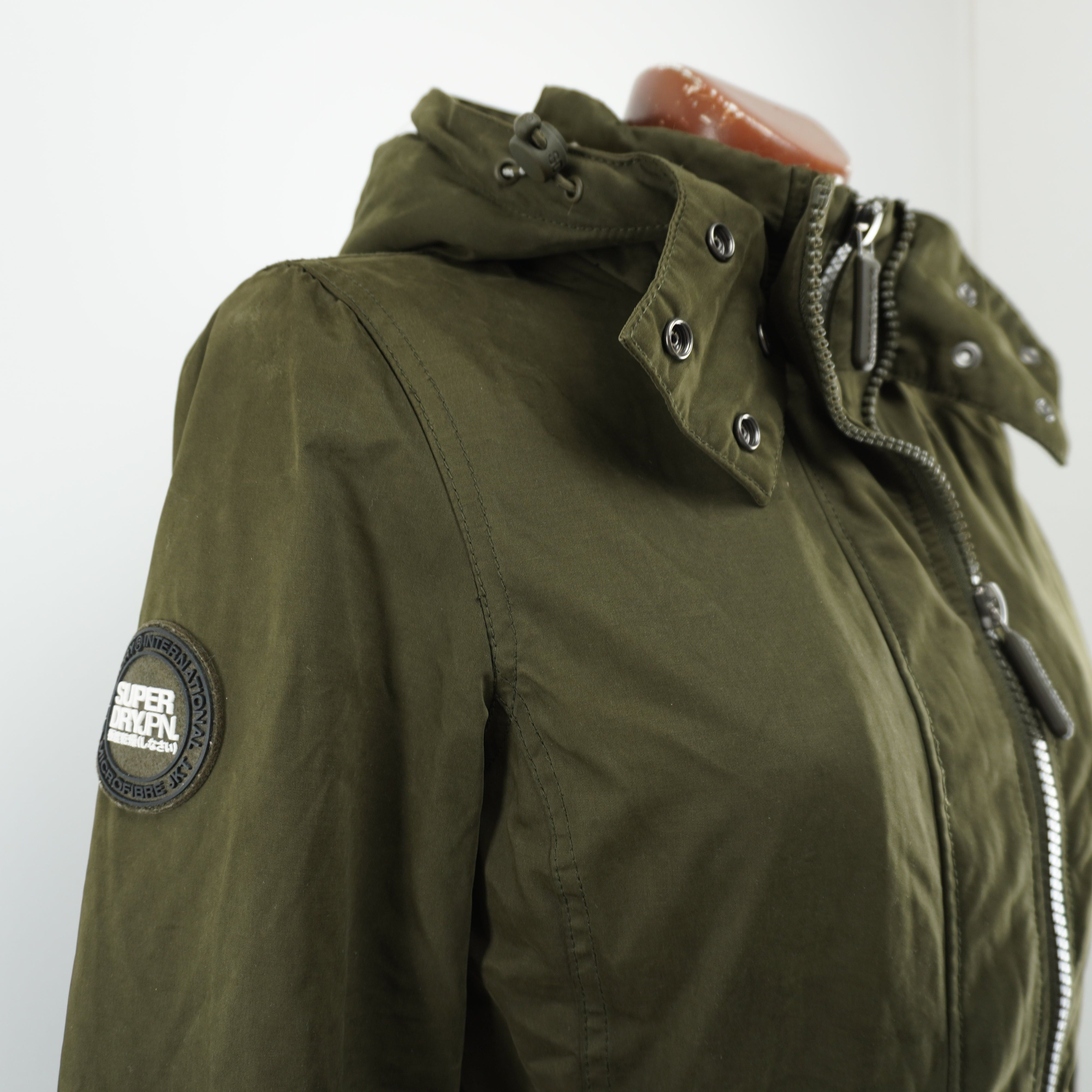 Superdry Superdry Women's Khaki Parka Size M / US 6-8 / IT 42-44 - 14 Thumbnail