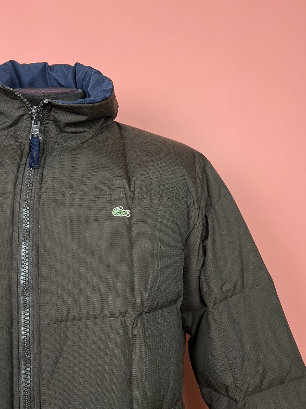 Lacoste Lacoste double side down vintage rare jacket hype streetwear Size US L / EU 52-54 / 3 - 2 Thumbnail
