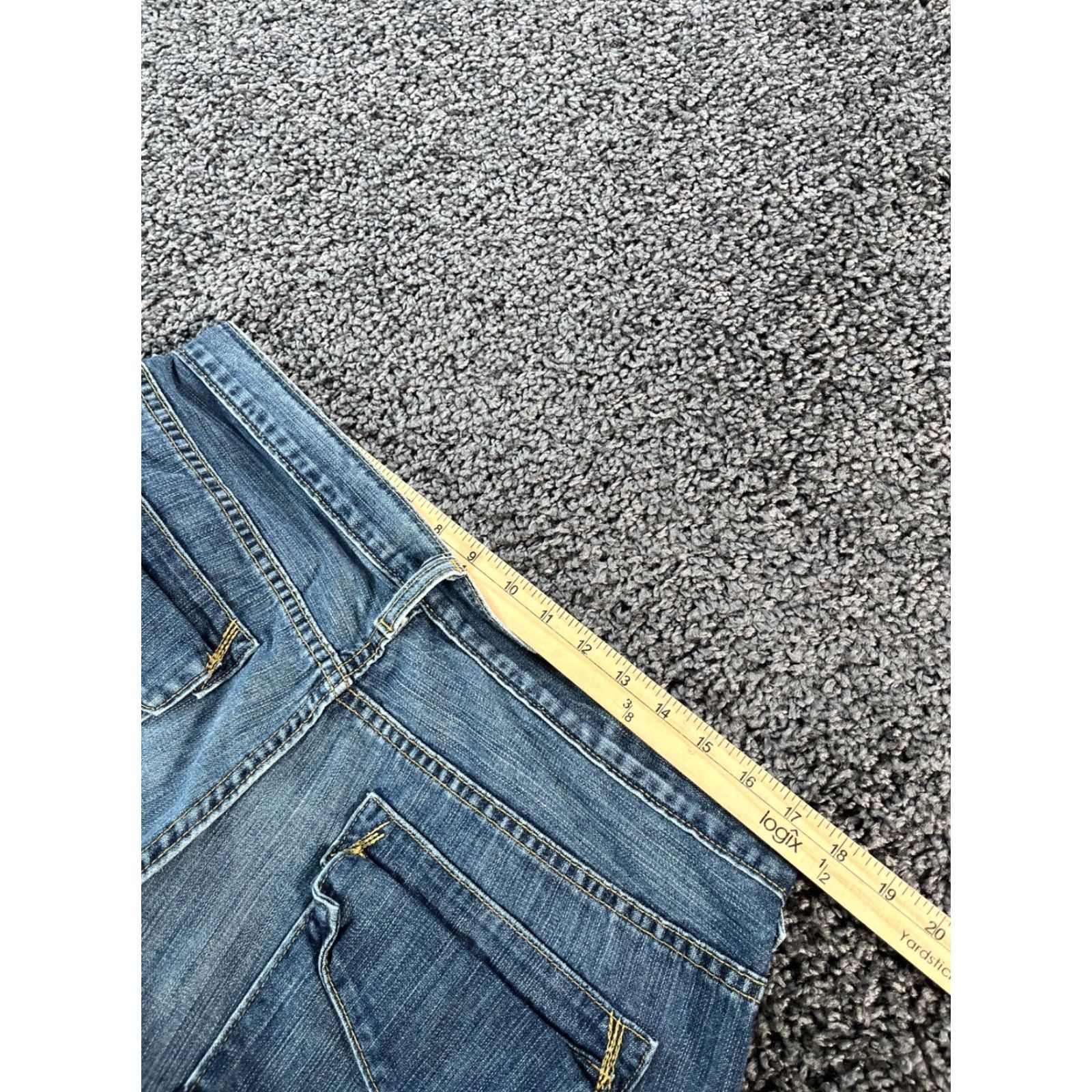 Nautica VINTAGE Nautica Jeans Mens 34x31 Baggy Denim Medium Wash Pants Y2K Straight Relaxed 5-Pocket Mens Blue Size US 34 / EU 50 - 5 Thumbnail