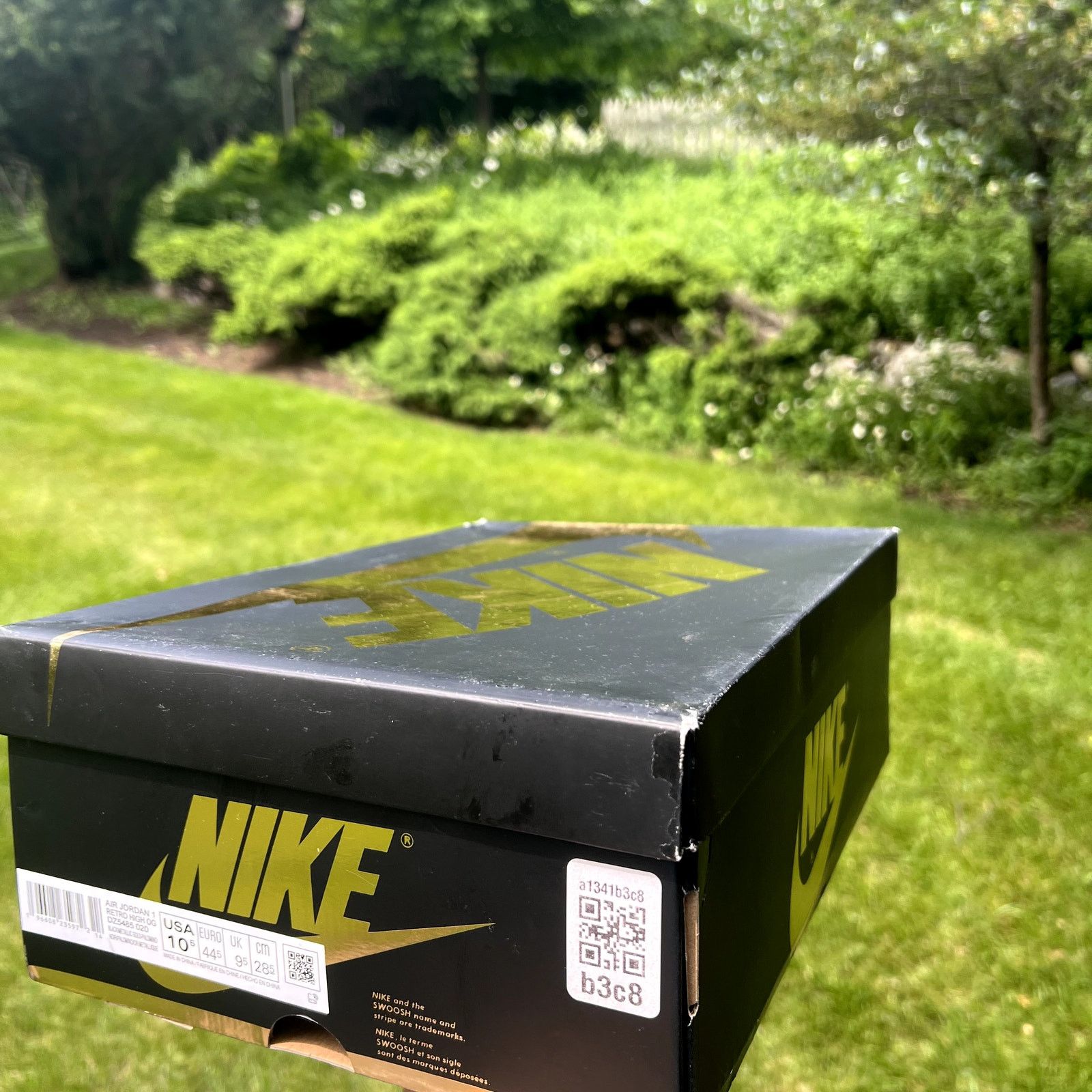 Jordan Brand × Nike Air Jordan 1 Retro High OG Palomino Men's Shoes - Size 10.5 Size US 10.5 / EU 43-44 - 8 Thumbnail