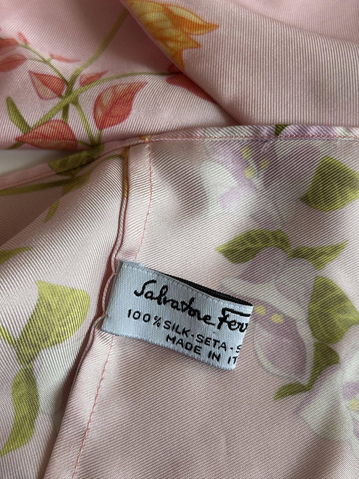 Salvatore Ferragamo Salvatore Ferragamo silk halter top Size ONE SIZE - 9 Thumbnail