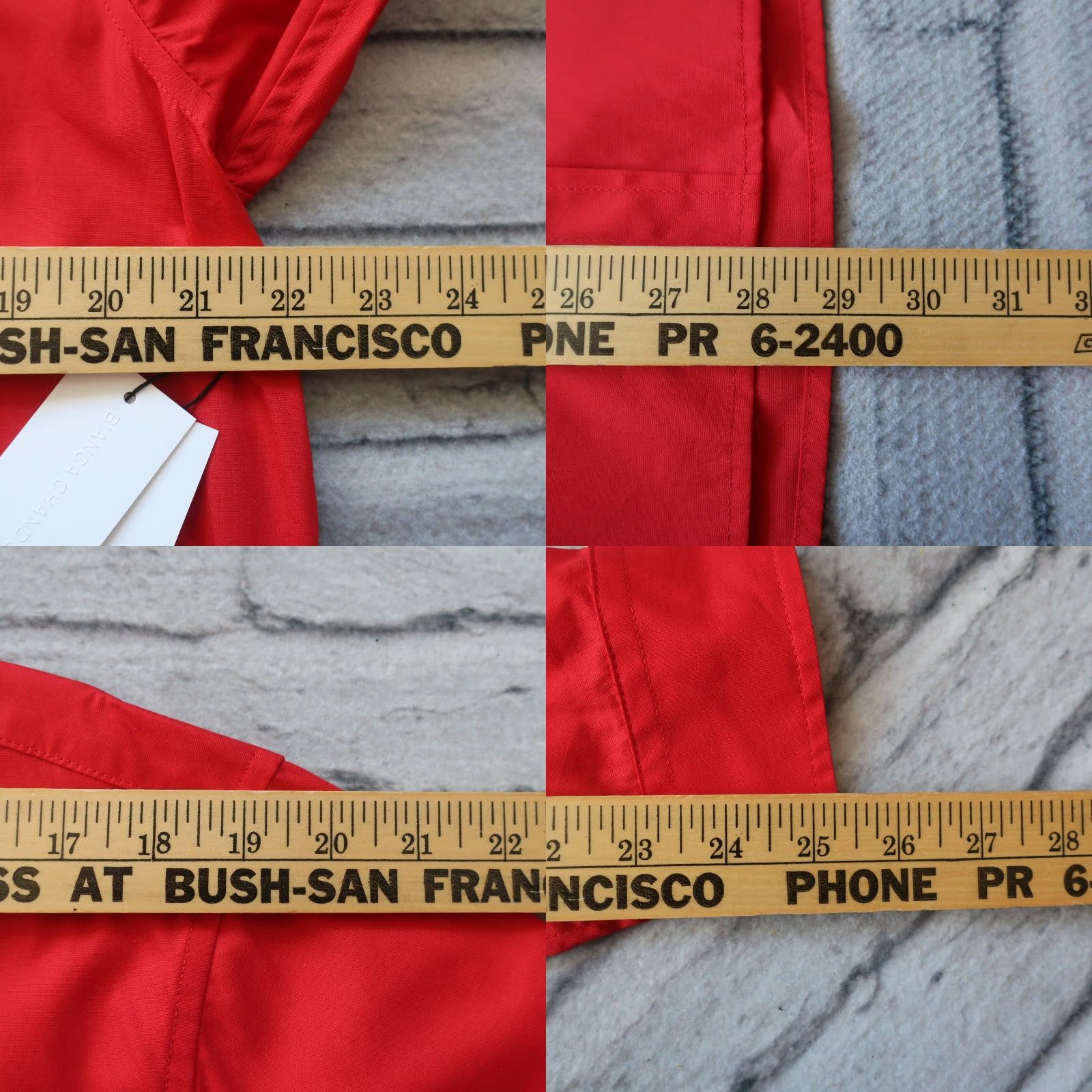BIANCA CHANDON Bianca Chandon Western Shirt Large Red Pattern Men Size US L / EU 52-54 / 3 - 8 Thumbnail