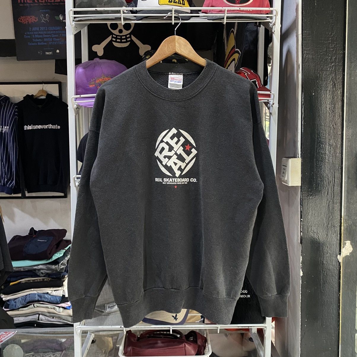 Vintage 90s Real Skateboard Co Sweatshirt