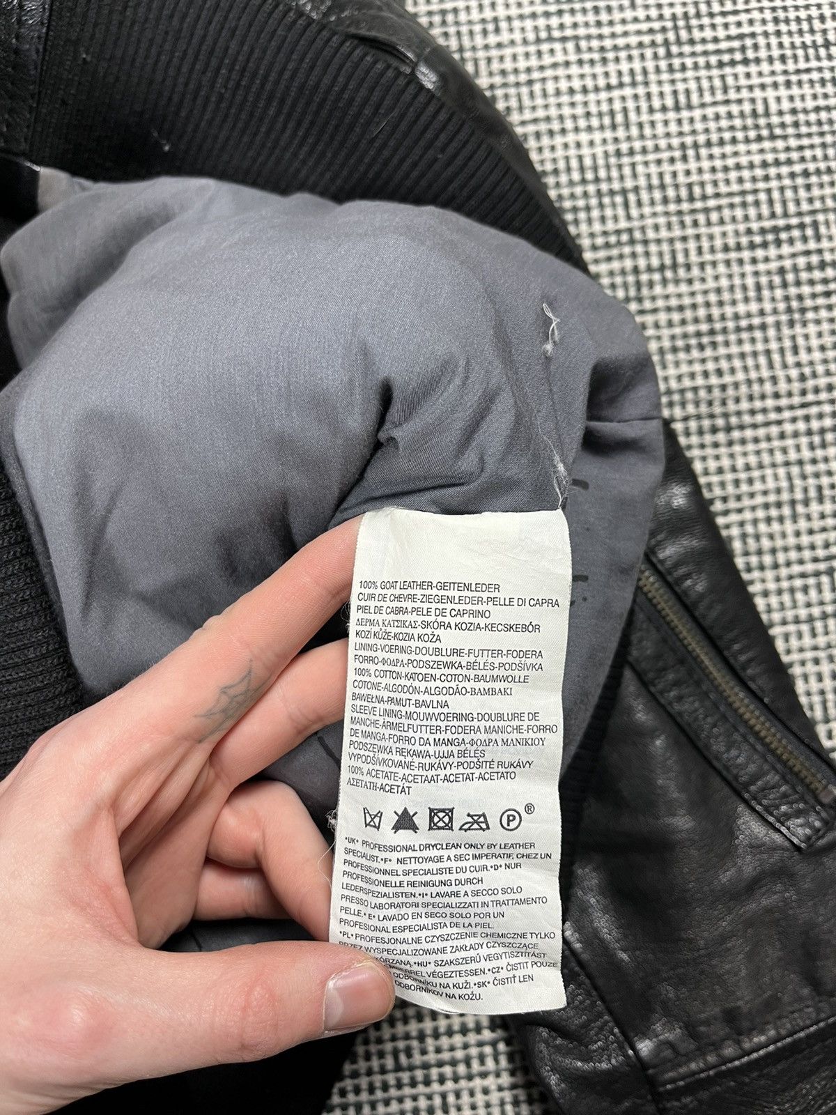 Levi's Levi’s blue rare black leather jacket high quality vintage Size L / US 10 / IT 46 - 4 Thumbnail