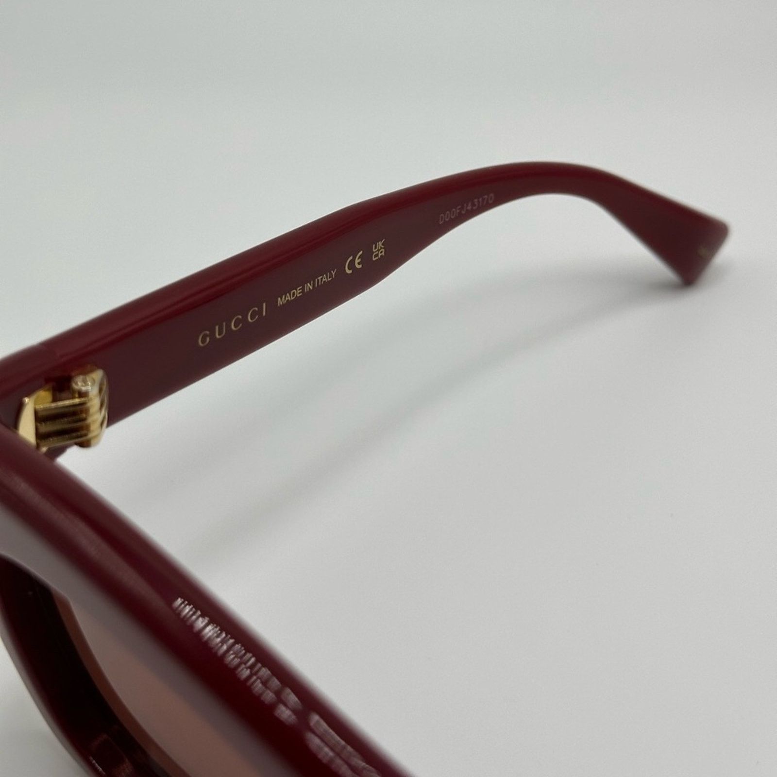 Gucci NEW GUCCI Sunglasses GG1773S 003 Burgundy Brown Women Size ONE SIZE - 6 Thumbnail