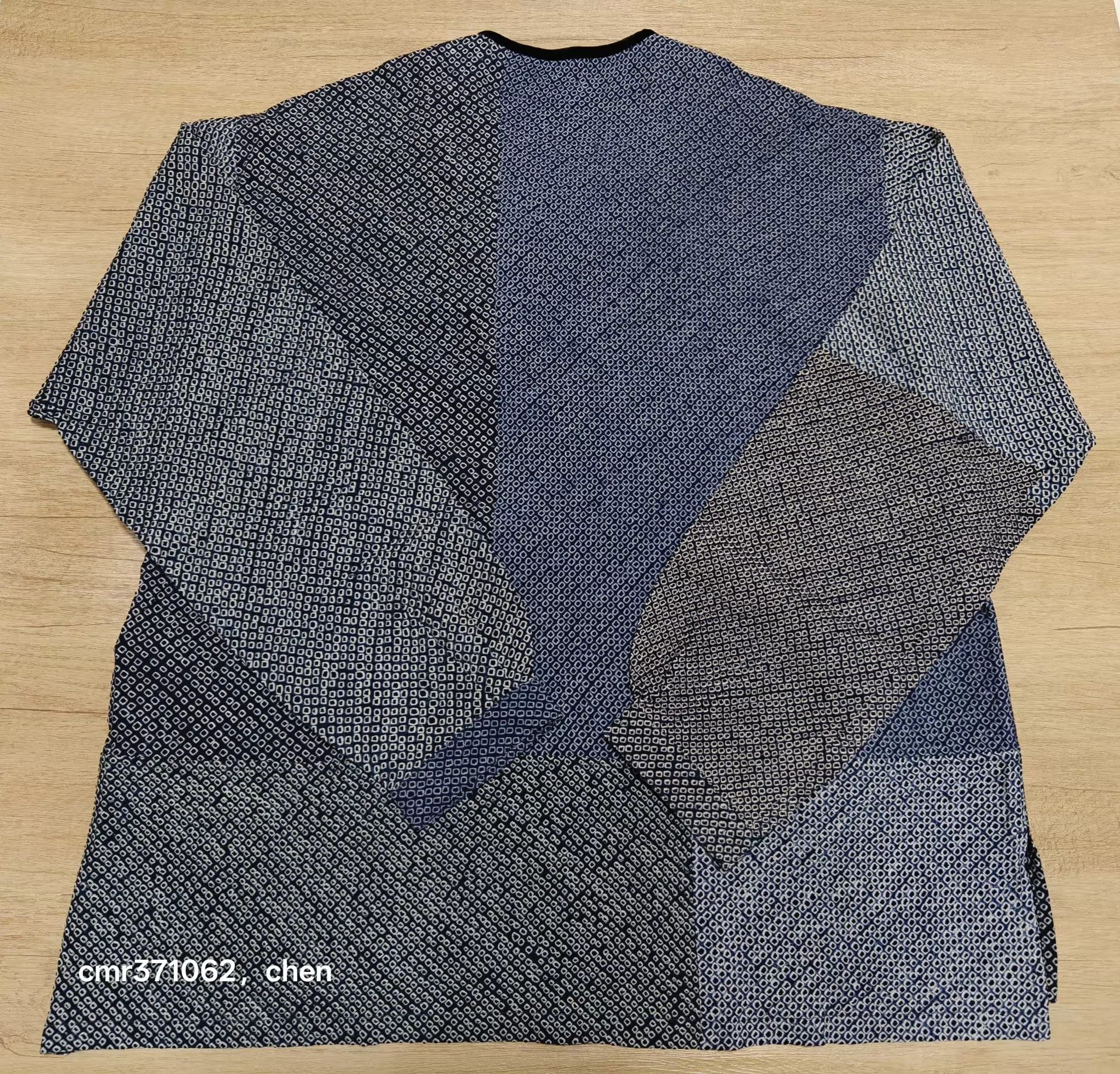 Visvim VISVIM 24 ICT TUNIC VT SHIBORI Navy 3 Silk Shibori Size US L / EU 52-54 / 3 - 7 Thumbnail
