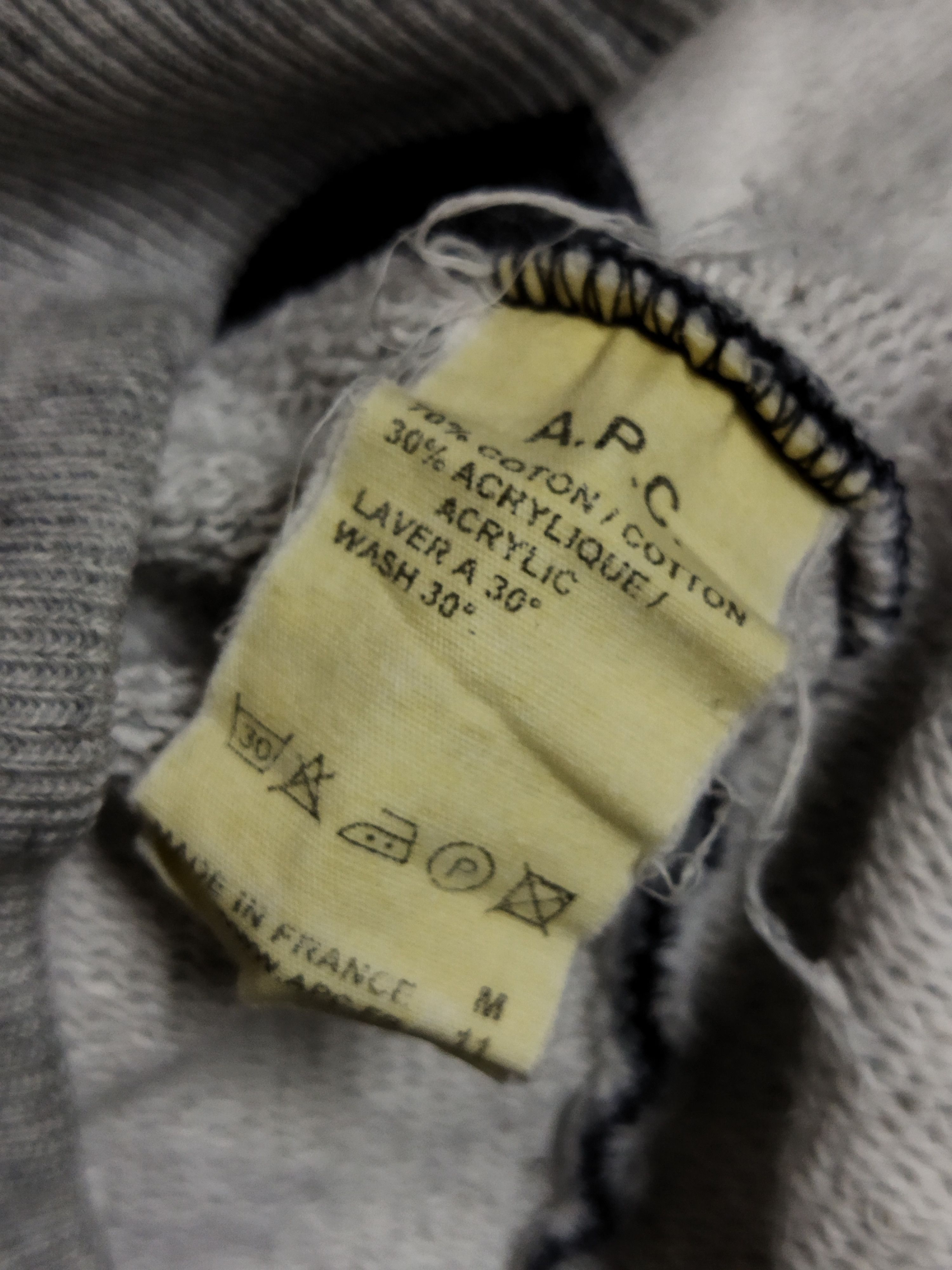A.P.C. A.P.C Hoodie Size US L / EU 52-54 / 3 - 4 Thumbnail