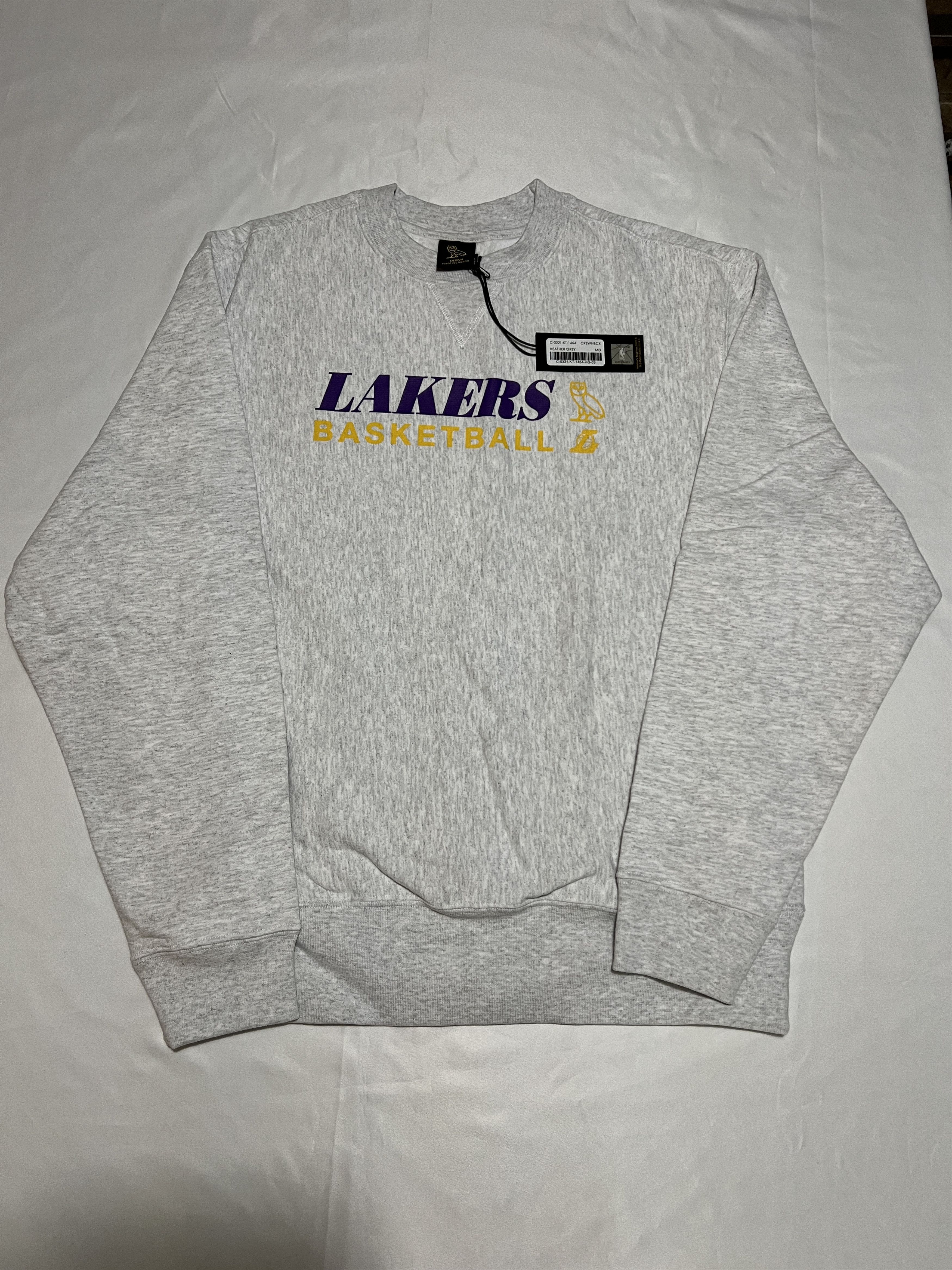 Drake OVO X NBA LAKERS CREWNECK Size US M / EU 48-50 / 2 - 1 Thumbnail