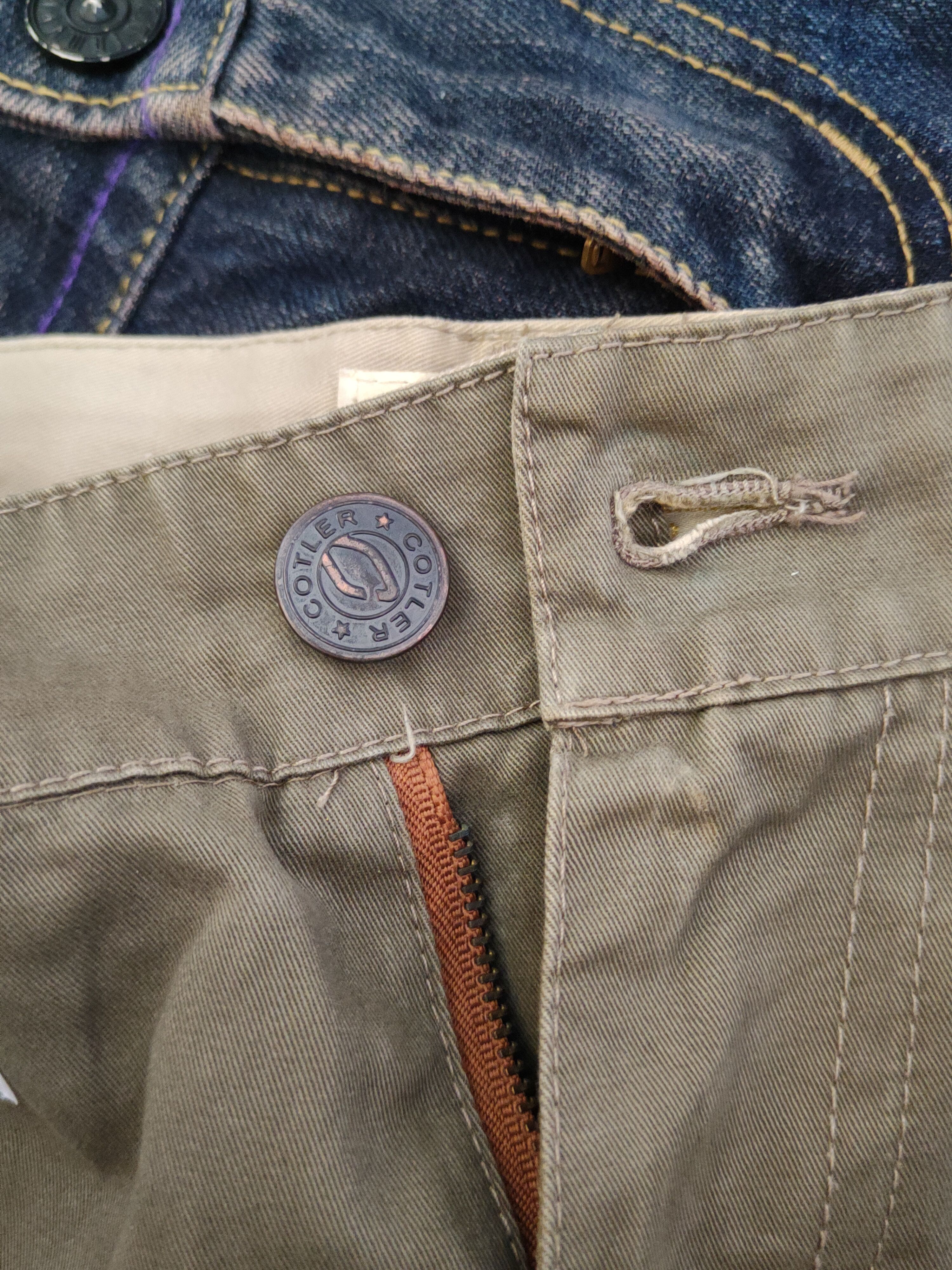 Japanese Brand Japanese Brand Olive Multipocket Tactical Cargo #W1066 Size US 30 / EU 46 - 15 Thumbnail