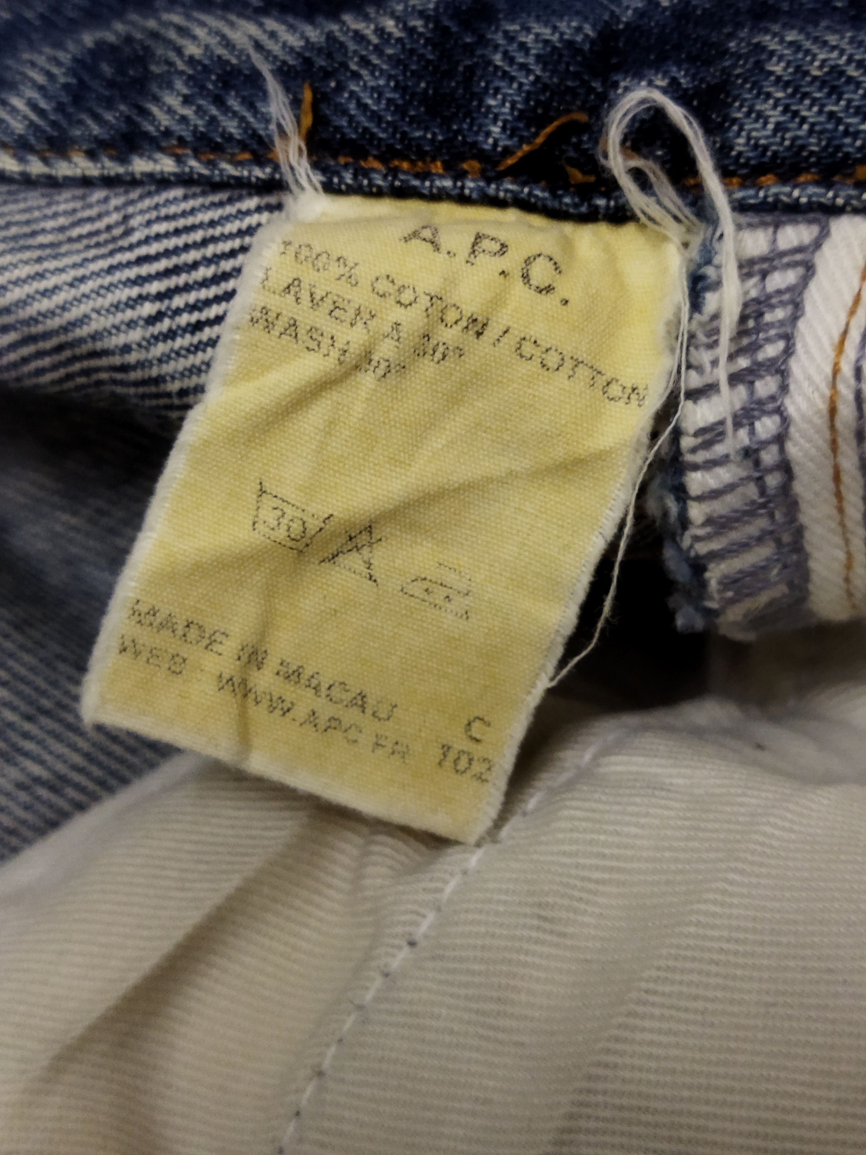 A.P.C. A.P.C Slim Fit Denim Jeans Size US 28 / EU 44 - 5 Thumbnail