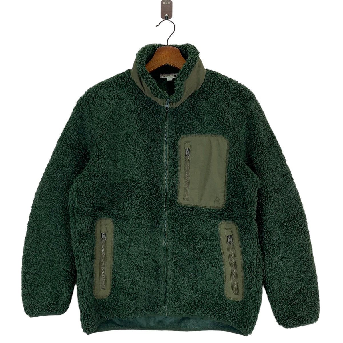 JW Anderson × Uniqlo DESIGNER J.W.ANDERSON UNIQLO FLEECE SHERPA ZIPPER JACKET Size US M / EU 48-50 / 2 - 1 Thumbnail