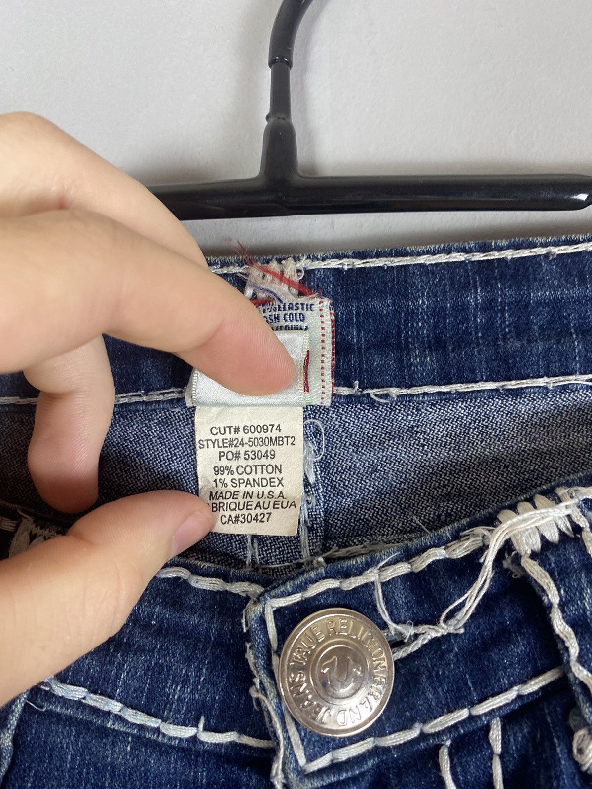 True Religion Vintage true religion jeans Size 30" / US 8 / IT 44 - 10 Thumbnail