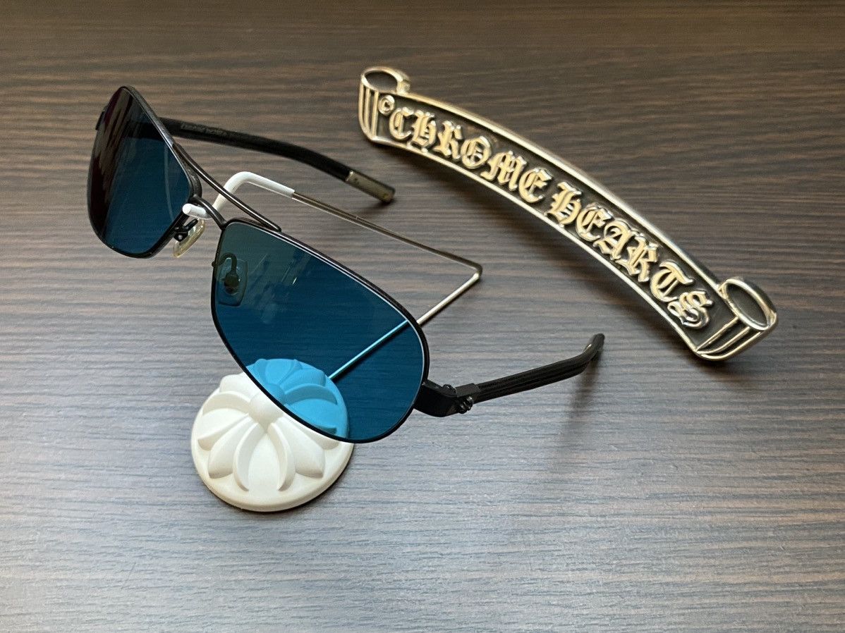 Chrome Hearts RED RIOT Chrome Hearts Sunglasses | Grailed