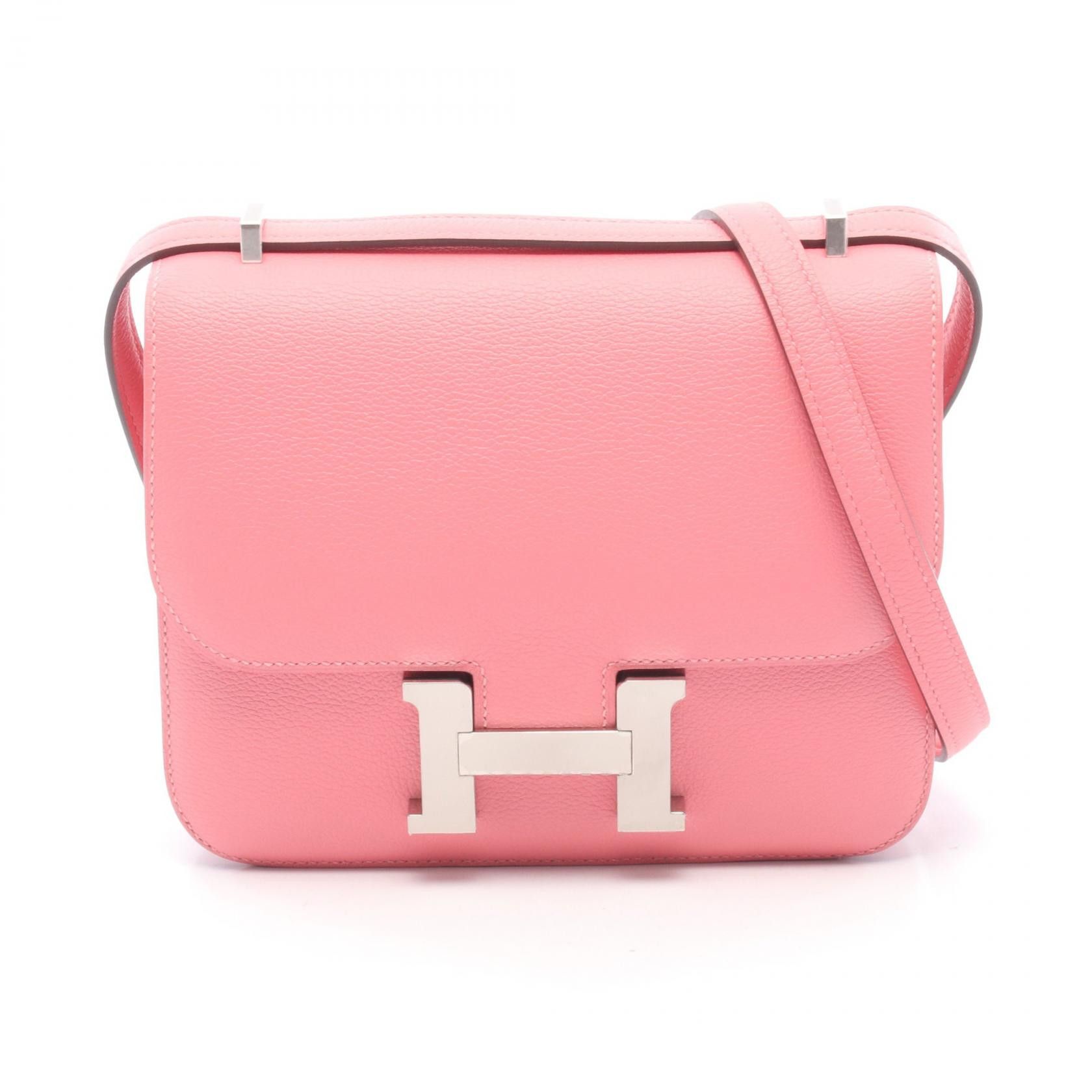 Hermes Hermes Hermes Constance3 Mini Evercolor Shoulder Bag Leather Shoulder Bag Stamp Y (2020) DUTY FREE for USA Size ONE SIZE - 1 Thumbnail