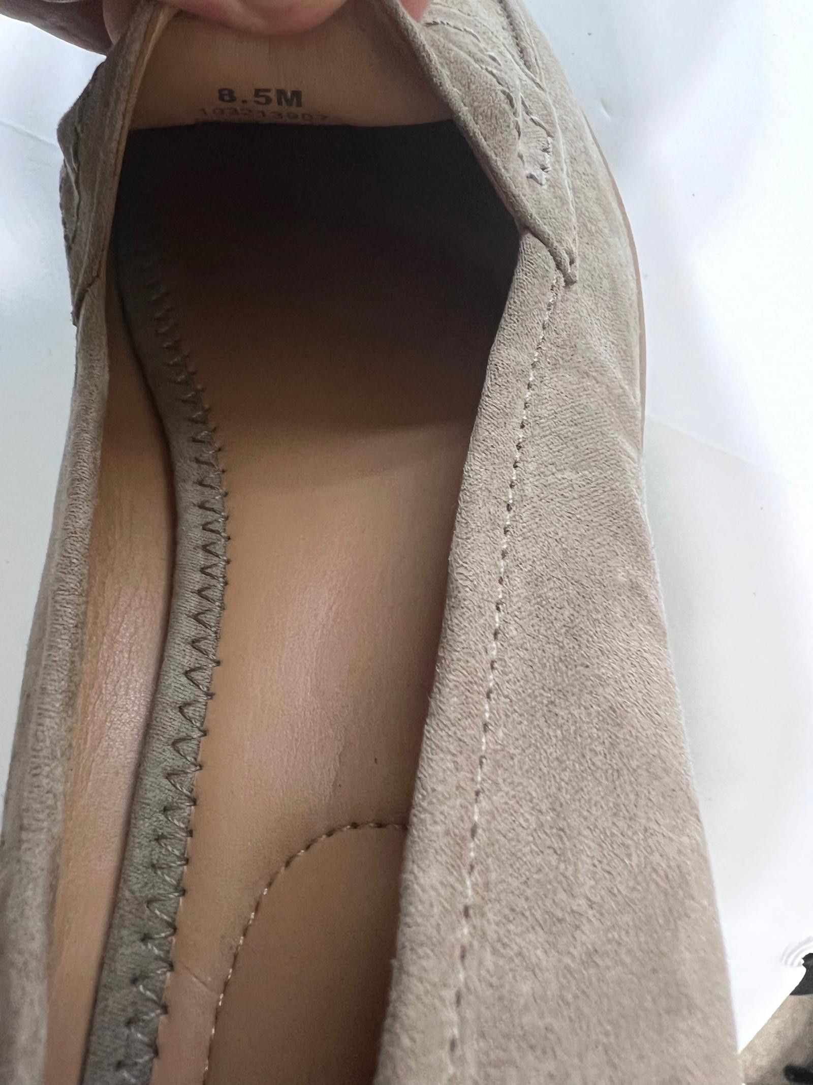 Designer Women's Moccasin Suede Slippers - 8.5 - Cozy Faux Fur Lining Size ONE SIZE - 2 Thumbnail
