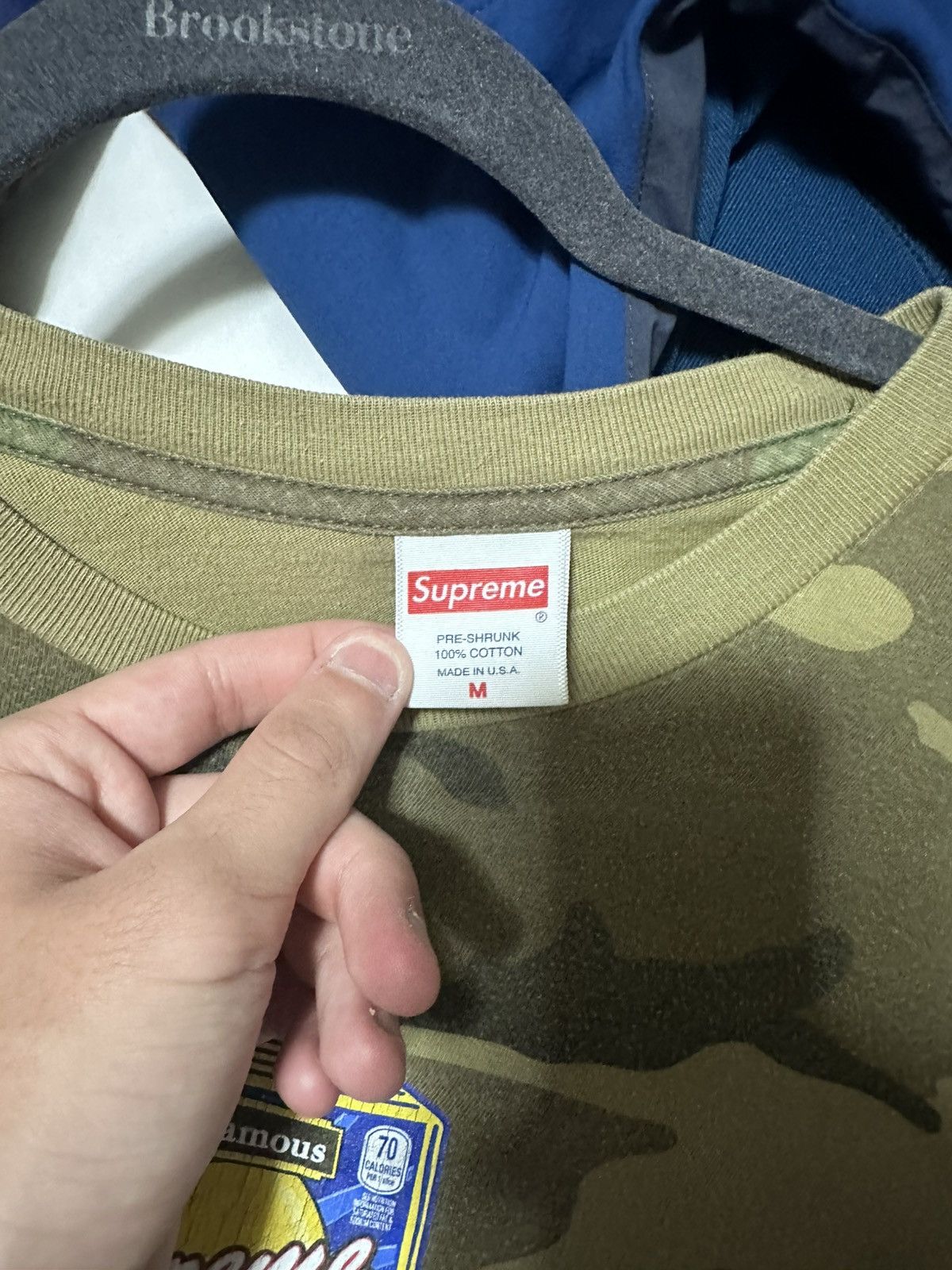 Supreme Supreme Camo Cheese Tee Size US M / EU 48-50 / 2 - 3 Thumbnail