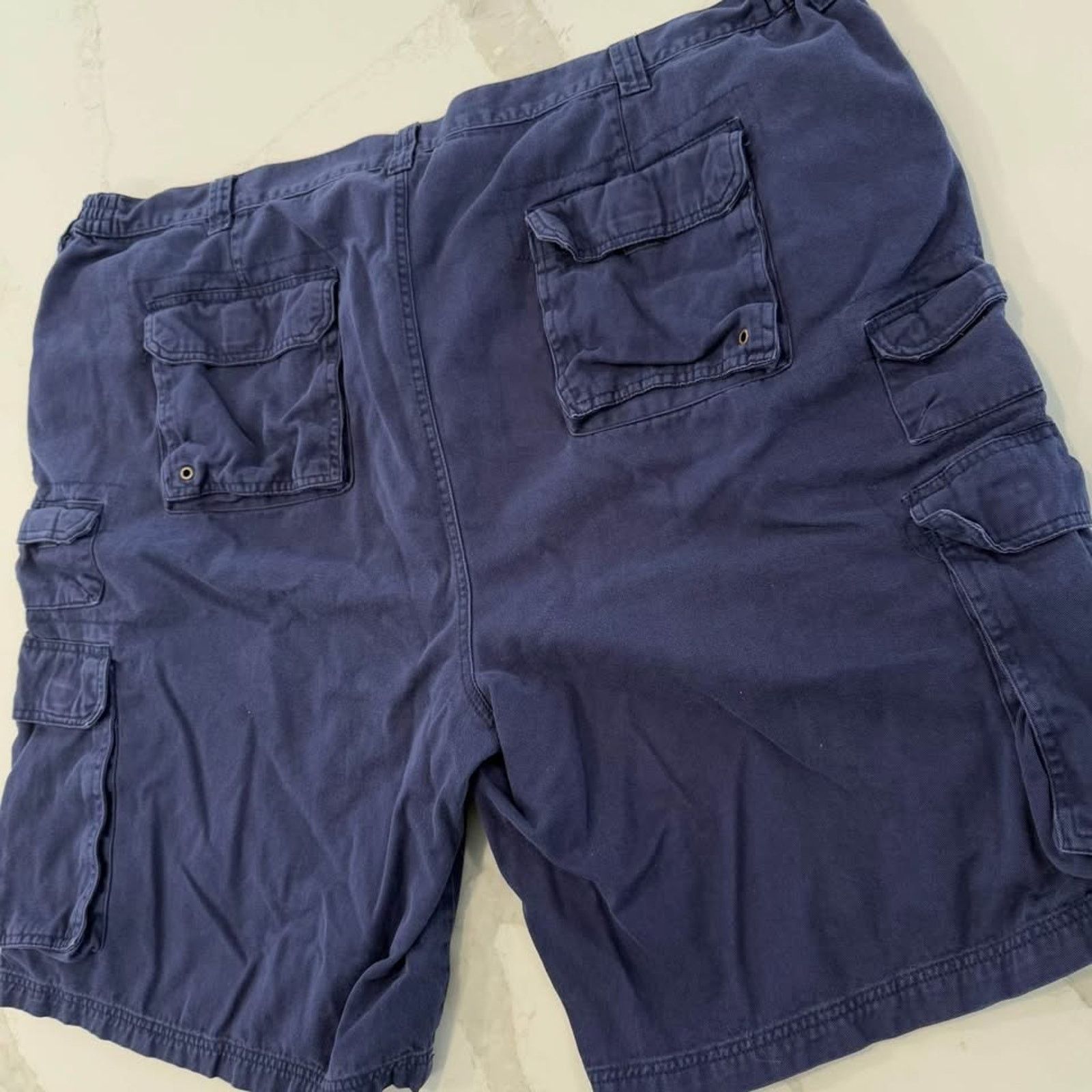 Boulder Creek Boulder Creek Navy Blue Cargo Shorts Men’s Size Big 54 Size US 38 / EU 54 - 5 Thumbnail