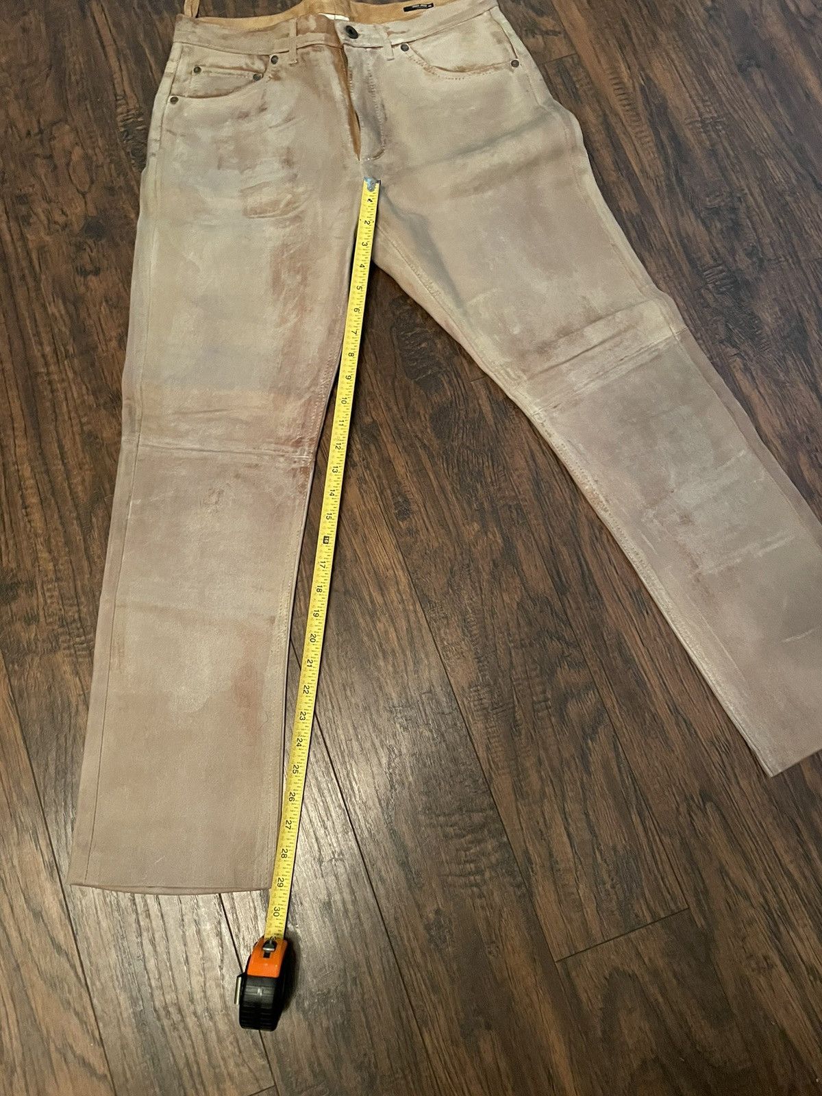 Miu Miu Miu Miu Brown Leather Pants Size US 32 / EU 48 - 7 Thumbnail