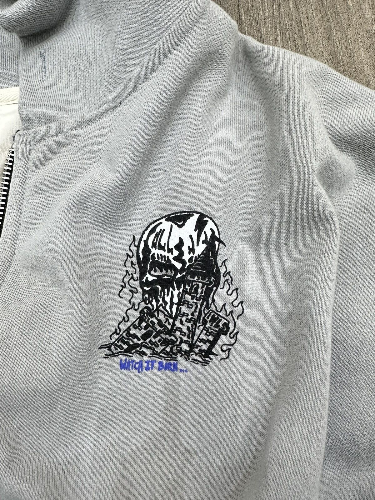 Warren Lotas Warren Lotas Grey Zip Up Size US XL / EU 56 / 4 - 5 Thumbnail