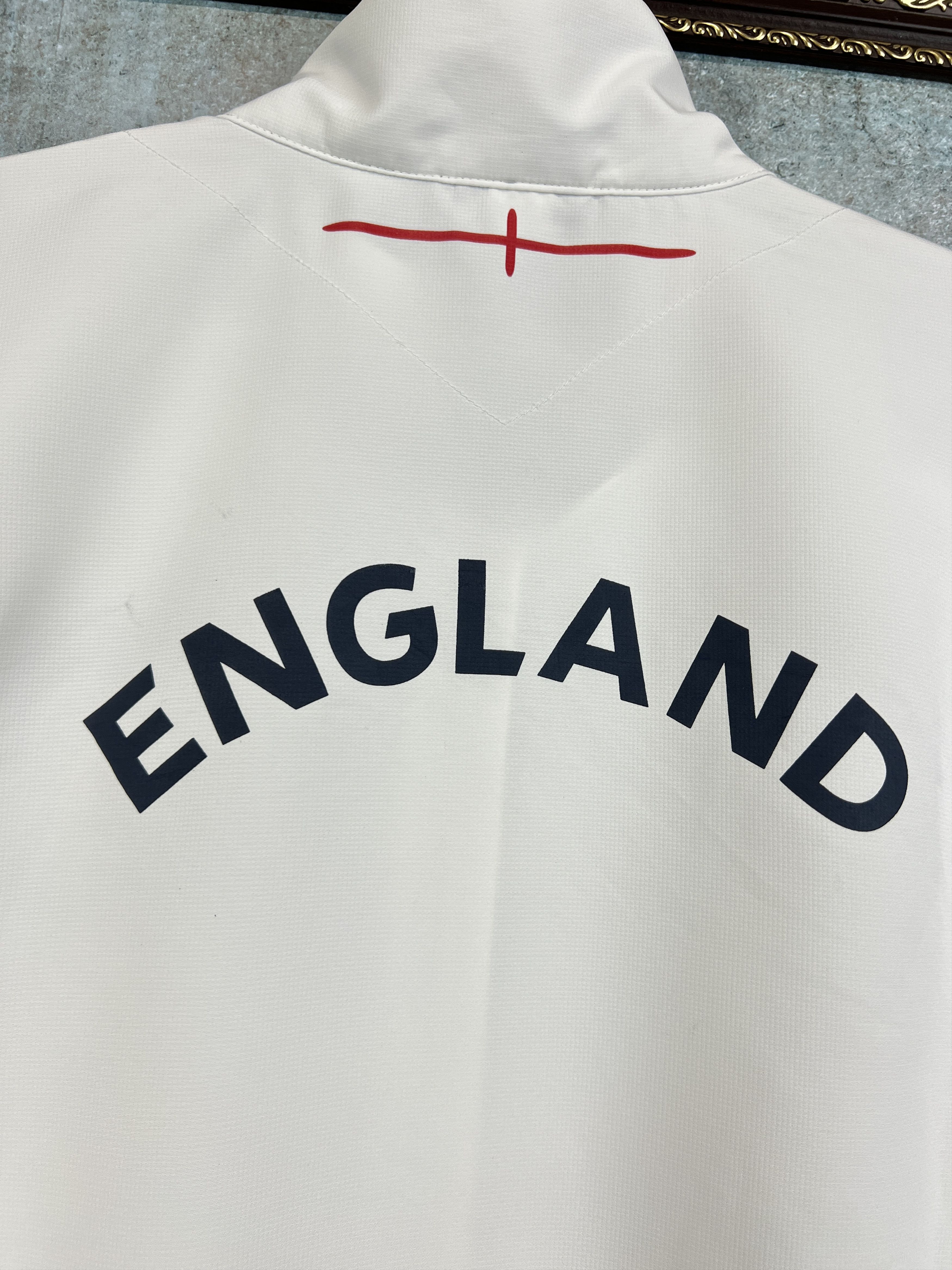 Umbro England Football Train Track Top Jacket National Team Rare Size US L / EU 52-54 / 3 - 12 Thumbnail