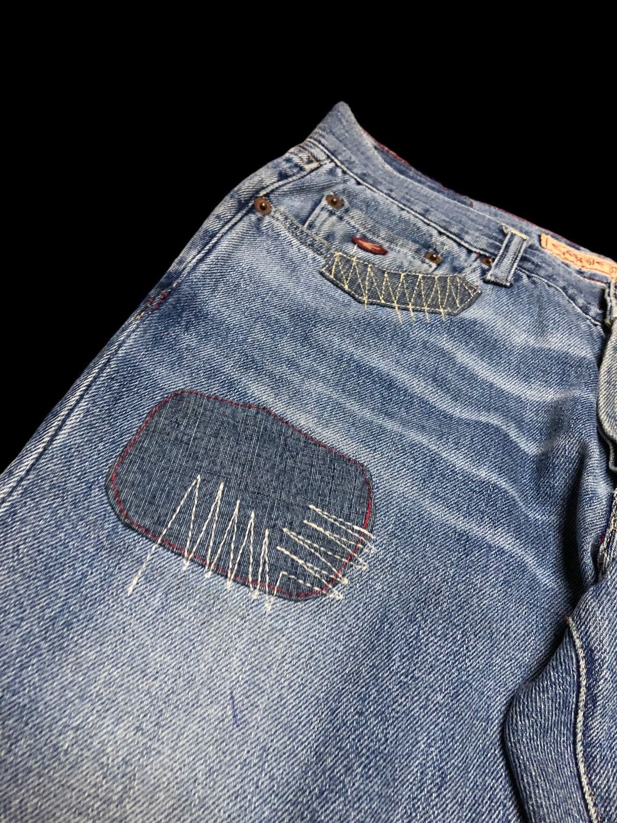 Energie FLARE ENERGIE PATCHES DENIM Size US 30 / EU 46 - 5 Thumbnail