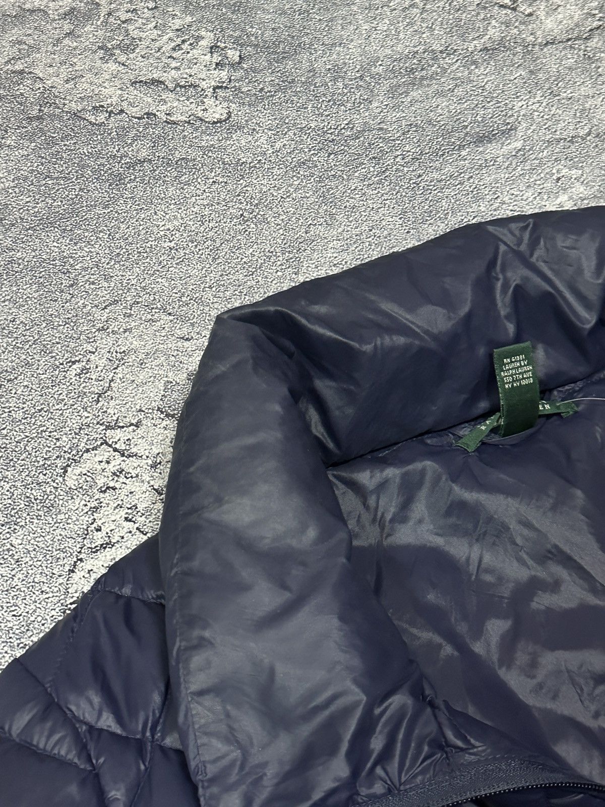 Lauren Ralph Lauren Lauren Ralph Lauren Women's Navy Blue Down Puffer Jacket Size L / US 10 / IT 46 - 14 Thumbnail