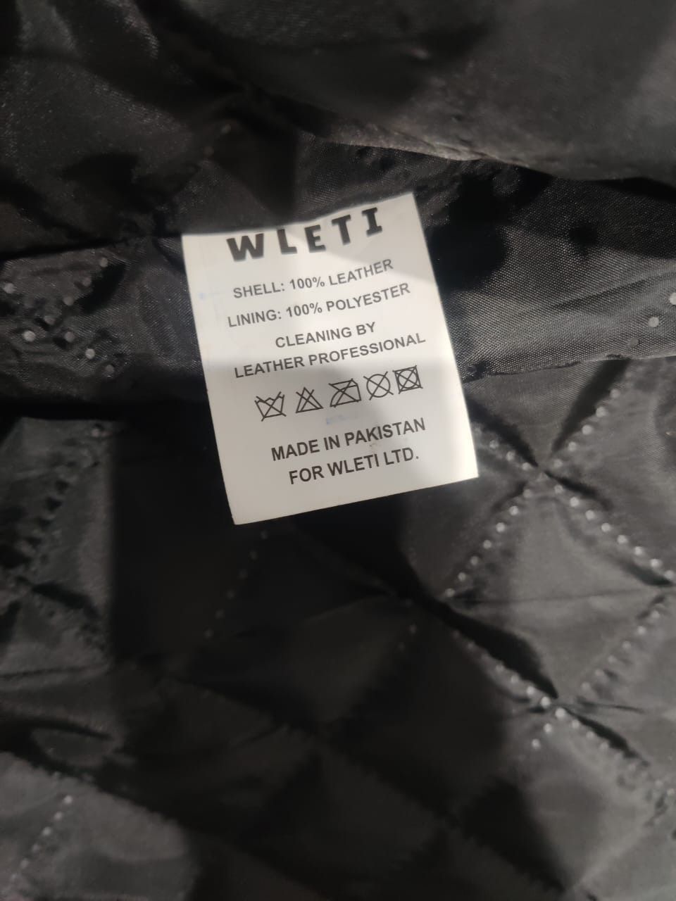 Vintage WLETI White Cowhide Leather Jacket — Medium Size US M / EU 48-50 / 2 - 4 Thumbnail