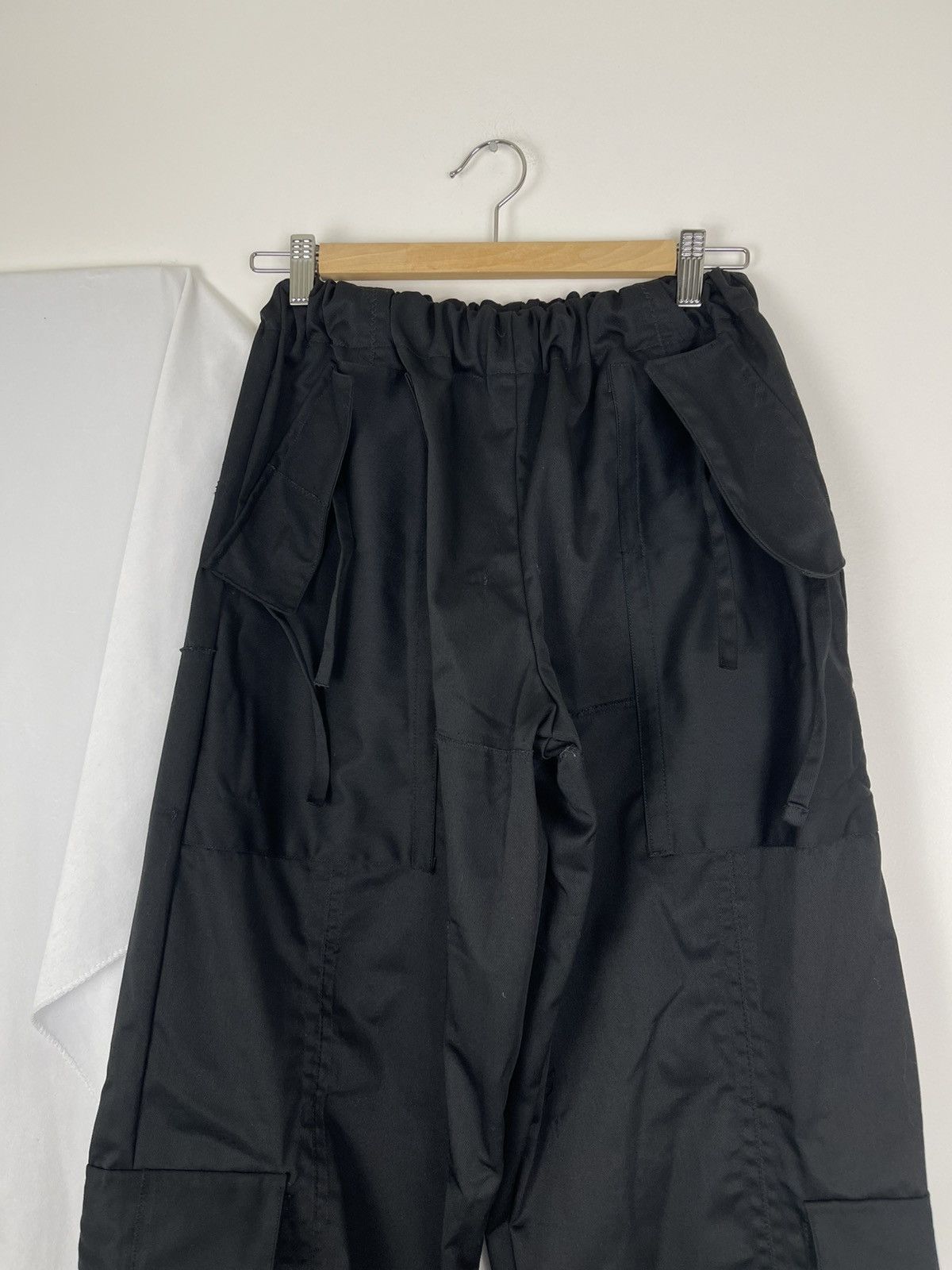Chorley Chorley upcycled tassel strap Bondage Cargo Pants wide baggy Size US 34 / EU 50 - 3 Thumbnail