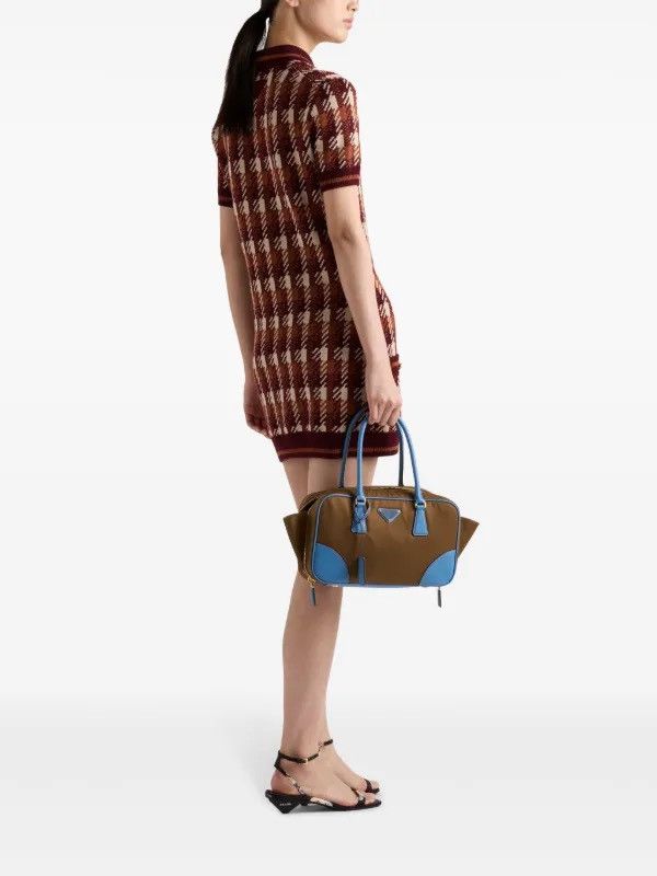 Prada 🔥$3250 VALUE🔥 Wool Knit Mini Dress Size S / US 4 / IT 40 - 4 Thumbnail