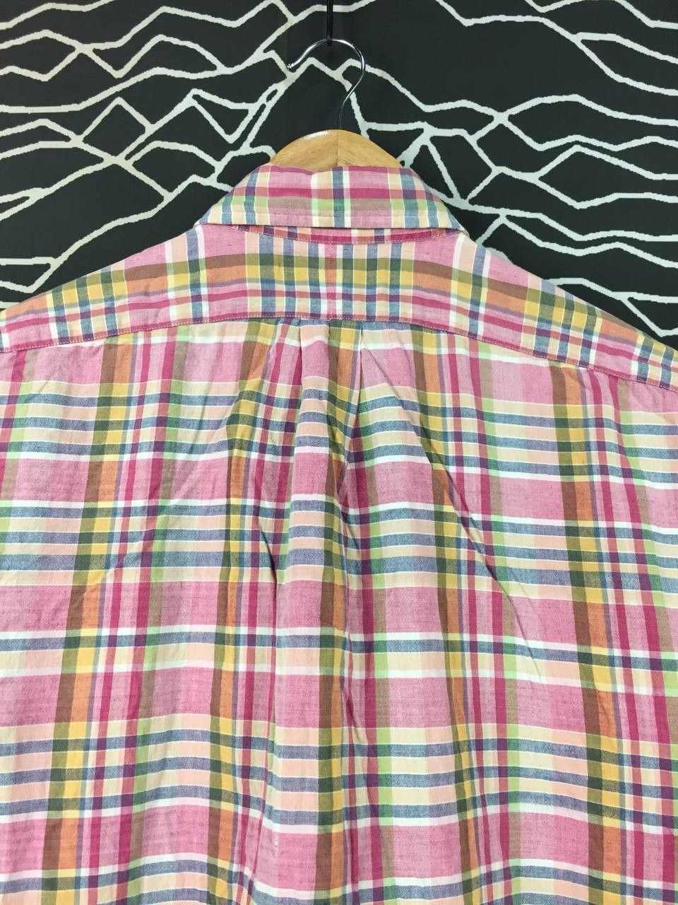 Ralph Lauren Vtg Ralph Lauren Blake Multi-Color Plaid Button Down Shirt Size US S / EU 44-46 / 1 - 8 Thumbnail