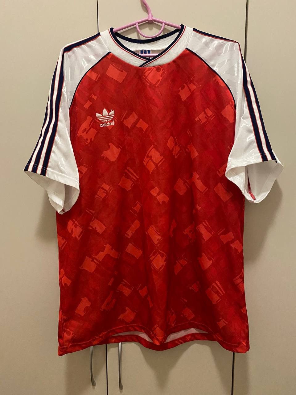 Adidas × Vintage Arsenal Jersey Adidas 1990/1992 home kit rare vintage Size US XL / EU 56 / 4 - 1 Thumbnail