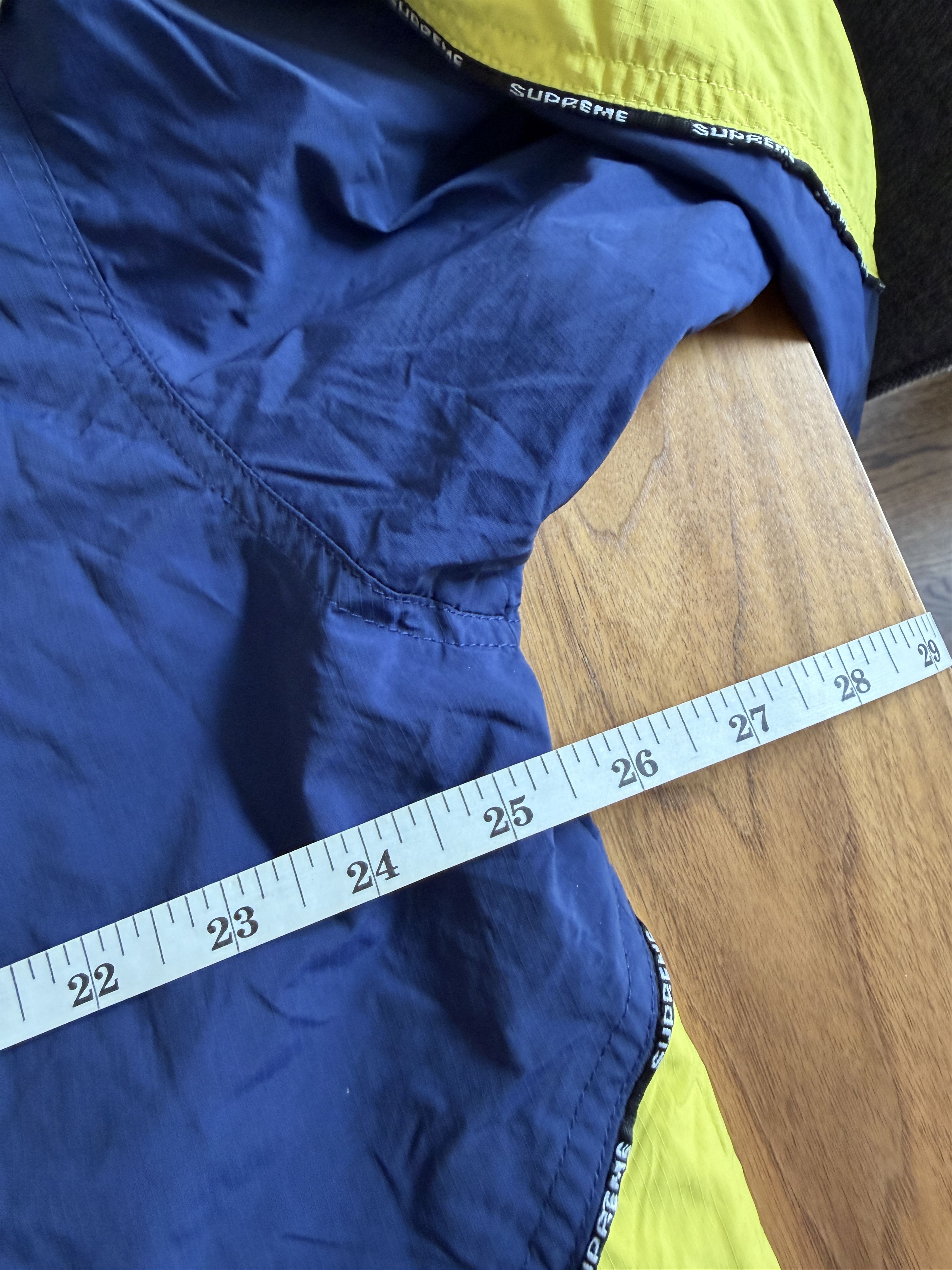 Supreme Supreme Logo Piping Hooded Track Jacket 'Navy' Large Size US L / EU 52-54 / 3 - 5 Thumbnail