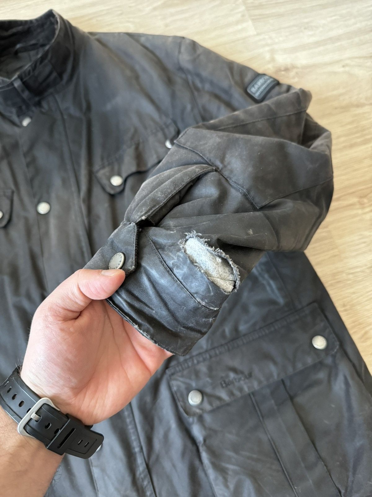 Barbour International Duke Waxed Jacket