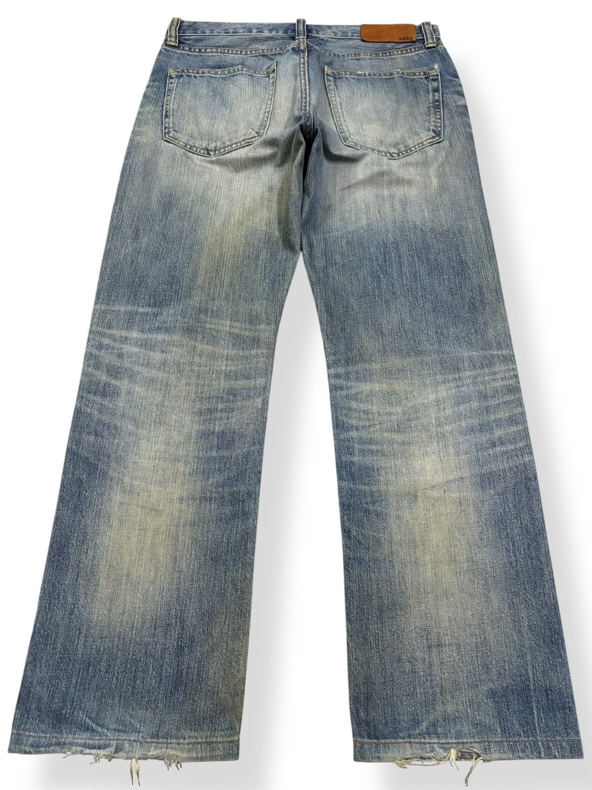Undercover × Uniqlo Vintage Uniqlo S002 Mud Wash Distressed Grunge Jeans Size US 31 - 2 Thumbnail