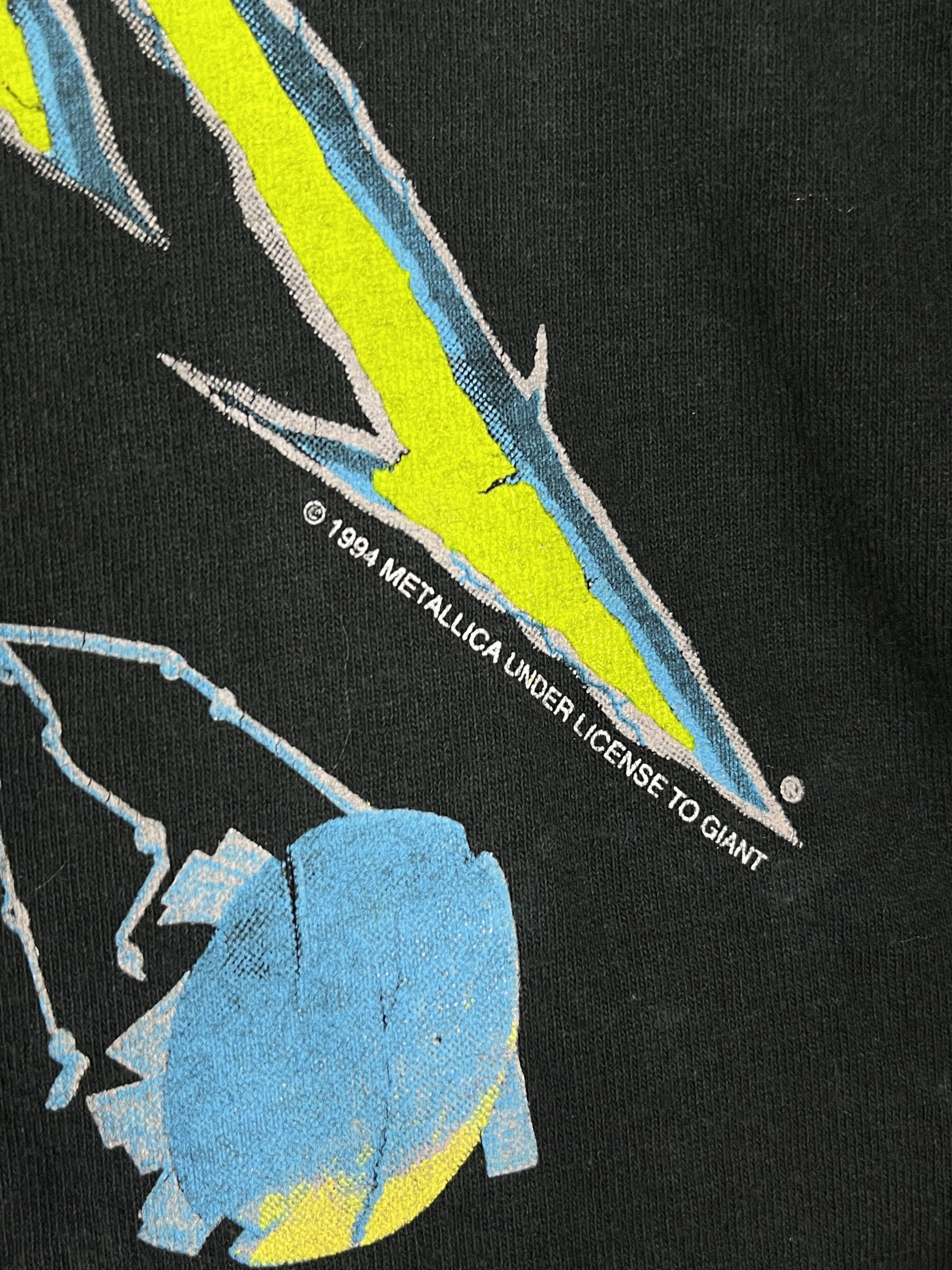 Band Tees × Giant × Vintage Giant Metallica ‘…And Justice for All’ 1994 Tshirt Size US XXL / EU 58 / 5 - 8 Thumbnail