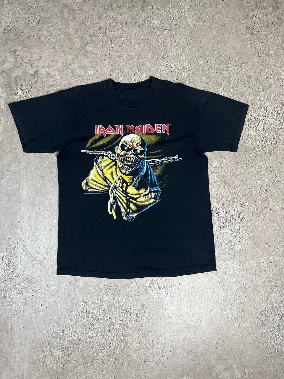 Band Tees × Iron Maiden × Vintage 00s Iron Maiden TOUR 2003 t shirt Faded BOXY Size US L / EU 52-54 / 3 - 2 Thumbnail