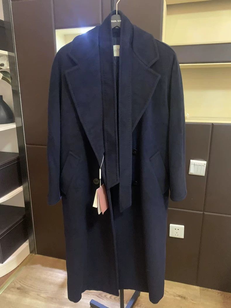 Max Mara Max Mara 101801 Coat, navy blue Size S / US 4 / IT 40 - 1 Thumbnail
