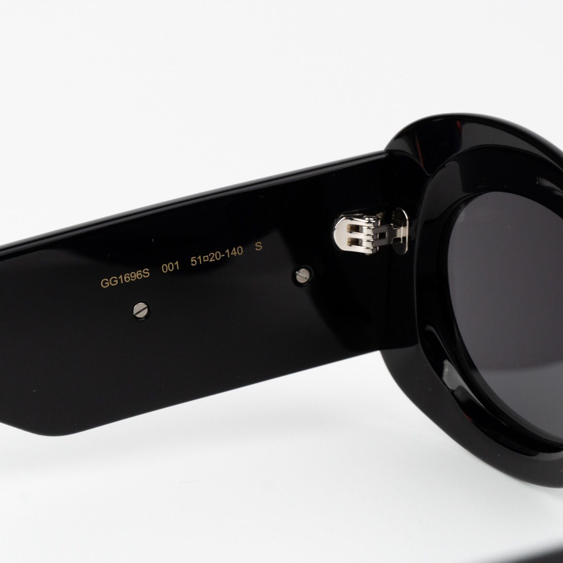 Gucci NEW Gucci GG1696S 001 Women Oval Sunglasses GG 1696S Size ONE SIZE - 9 Thumbnail