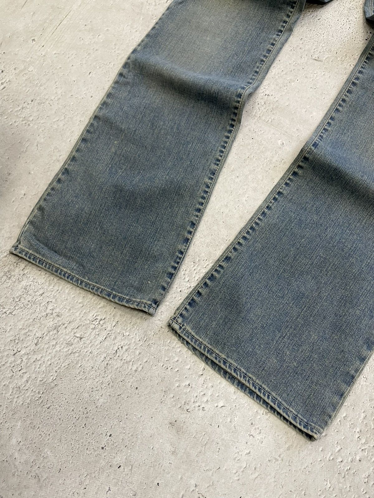 Versace Versace jeans couture denim distressed pants y2k Size US 31 - 3 Thumbnail