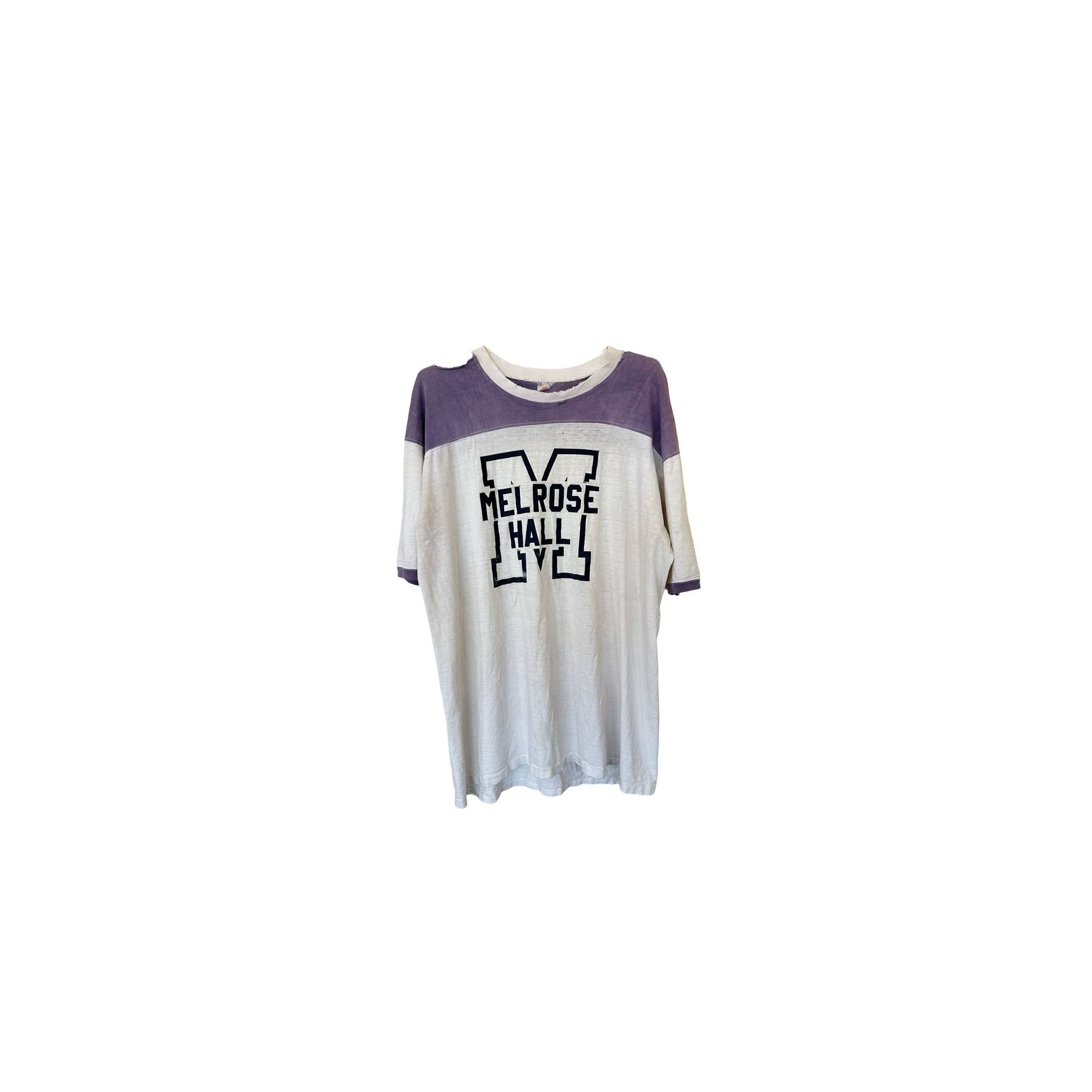 Vintage Melrose Halls 80's Tee Size US XL / EU 56 / 4 - 1 Thumbnail