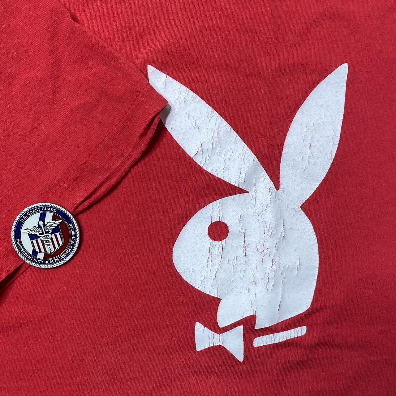 Playboy Vintage Playboy Bunny Red Naughty Tee Size Large Size US L / EU 52-54 / 3 - 3 Thumbnail