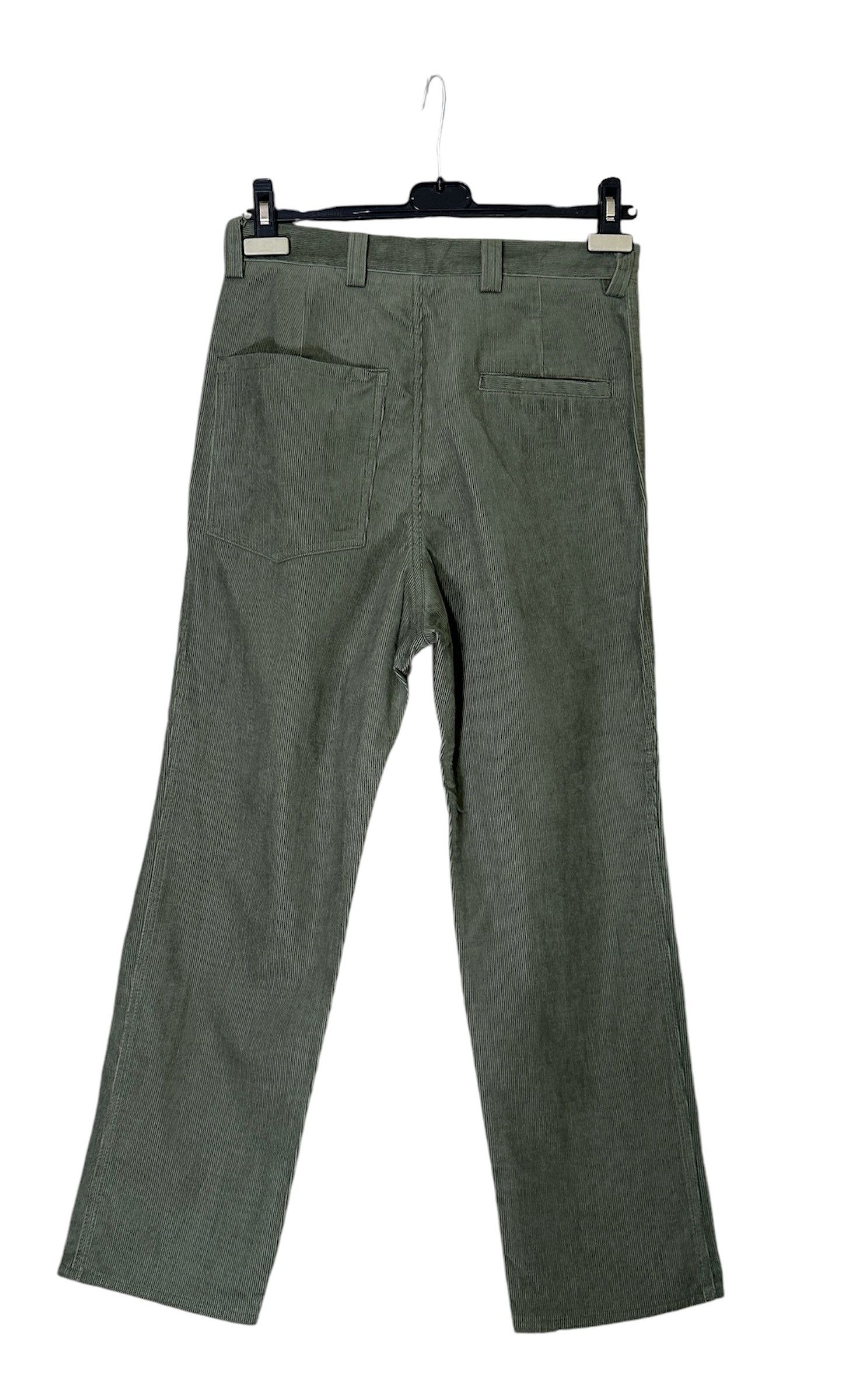 SOFIE D'HOORE Sage green Trouser Corduroy Size 26" / US 2 / IT 38 - 2 Thumbnail