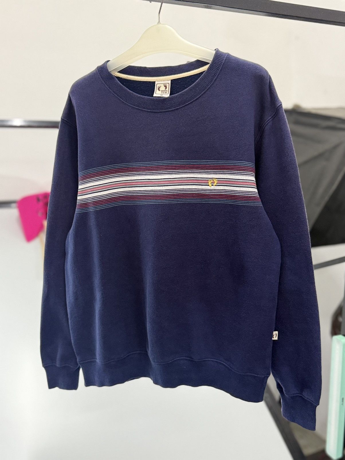 Hang Ten 🔥 Vtg 2000 Hang Ten Surfwear Sweatshirt - M Size US M / EU 48-50 / 2 - 1 Thumbnail