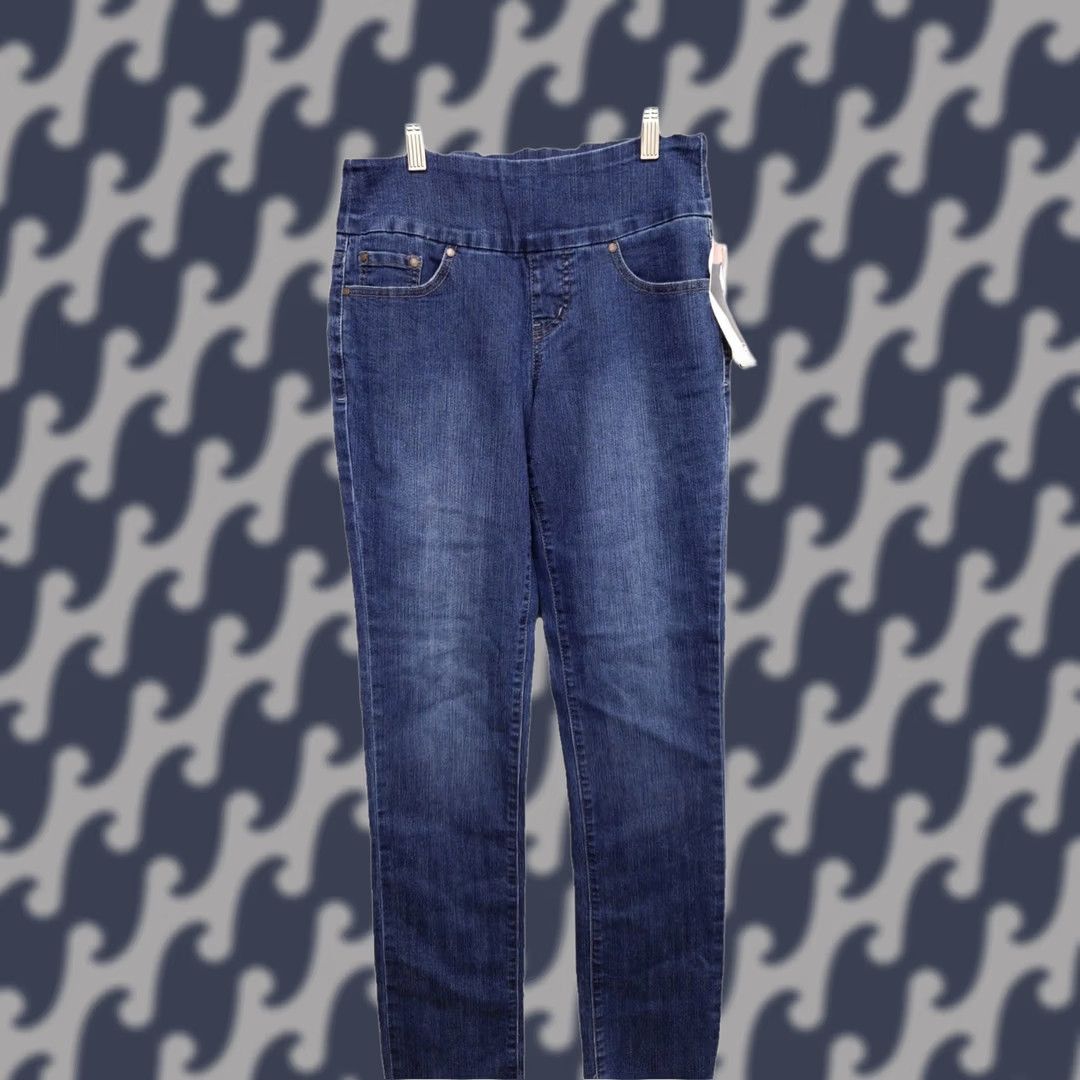 AG Jeans VINTAGE Jag Jeans Women's Jeans Dark Wash Size 2 NWT Skinny Stretch Pull-On Size 26" / US 2 / IT 38 - 1 Thumbnail