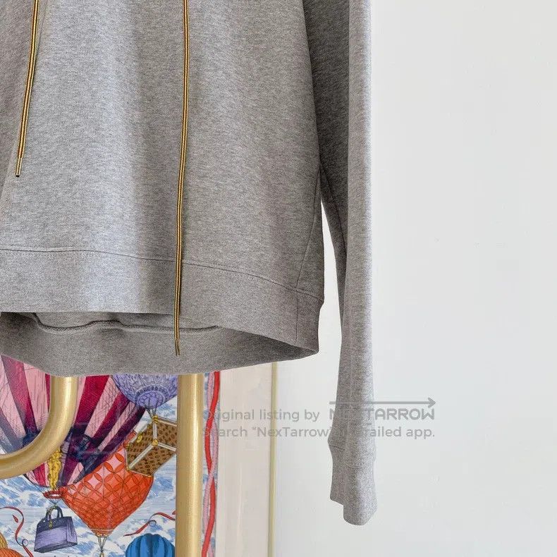 Balenciaga Balenciaga Gray Hoodie, Size XL Size US XL / EU 56 / 4 - 4 Thumbnail