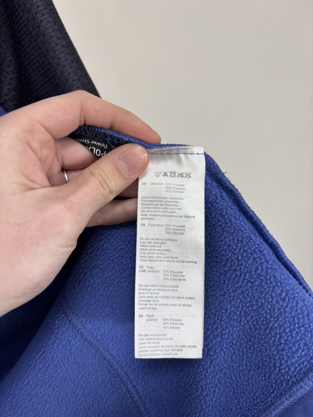 Mammut Mammut Men’s Blue Polartec Full Zip Fleece Jacket Size US XL / EU 56 / 4 - 17 Thumbnail